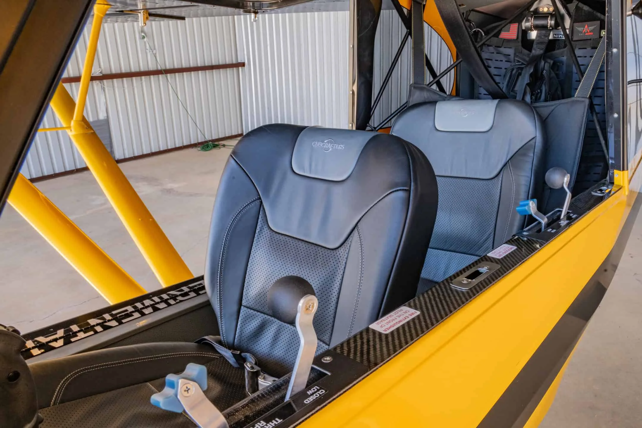 Cabin interior of a 2023 CubCrafter NXCub.