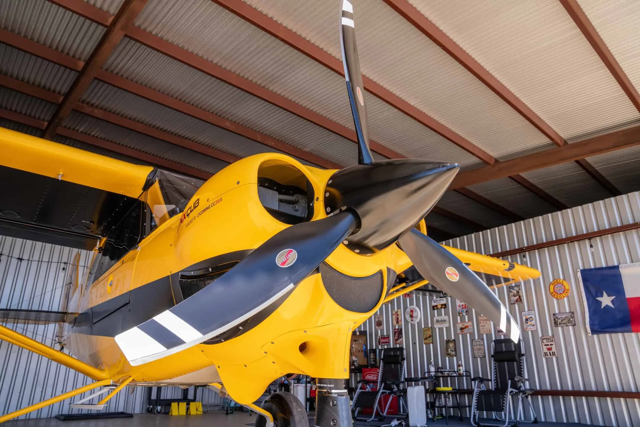 Exterior view of a 2023 CubCrafter NXCub, N119.