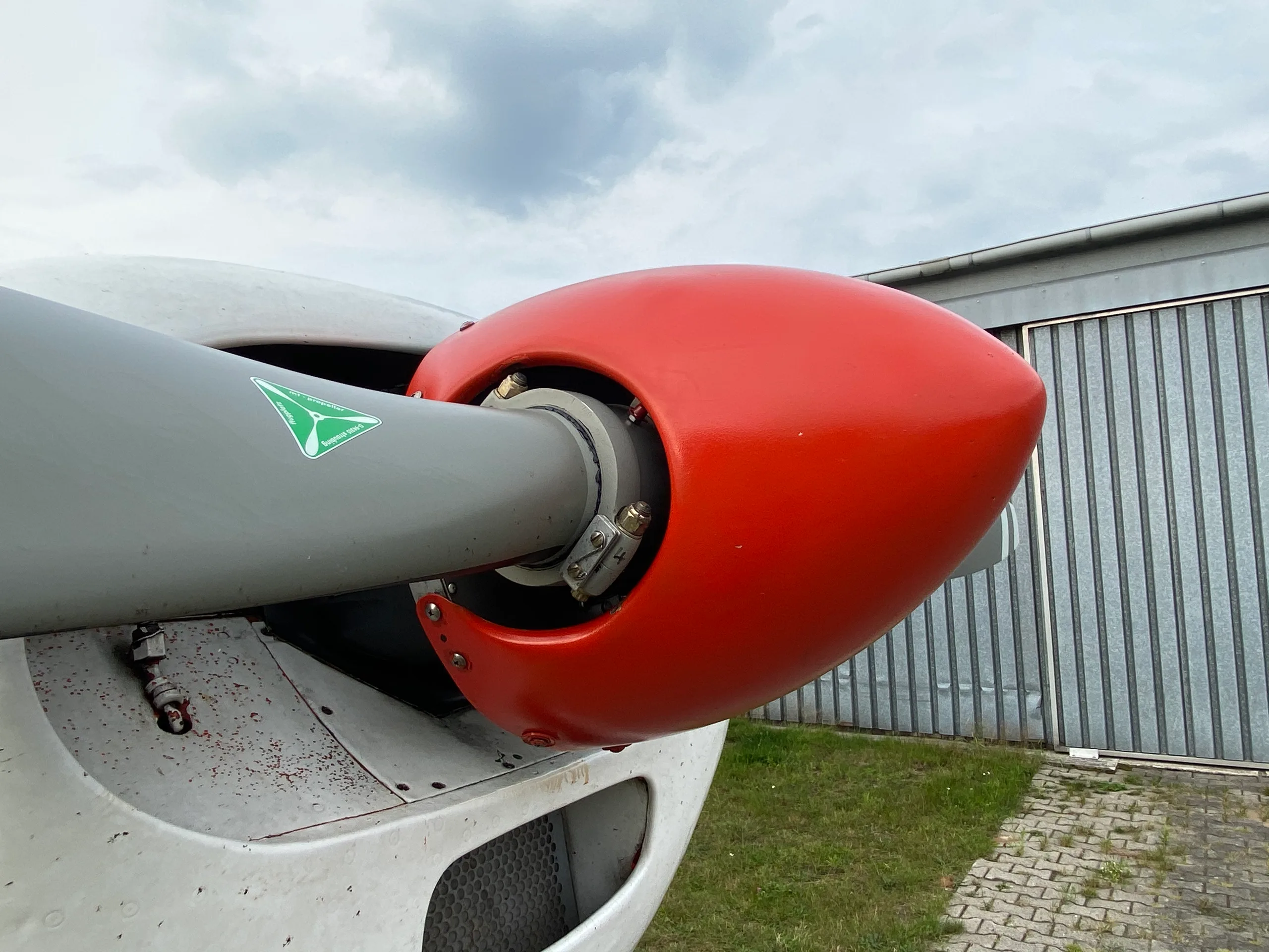 Engine detail of a 1959 Dornier DO-27.
