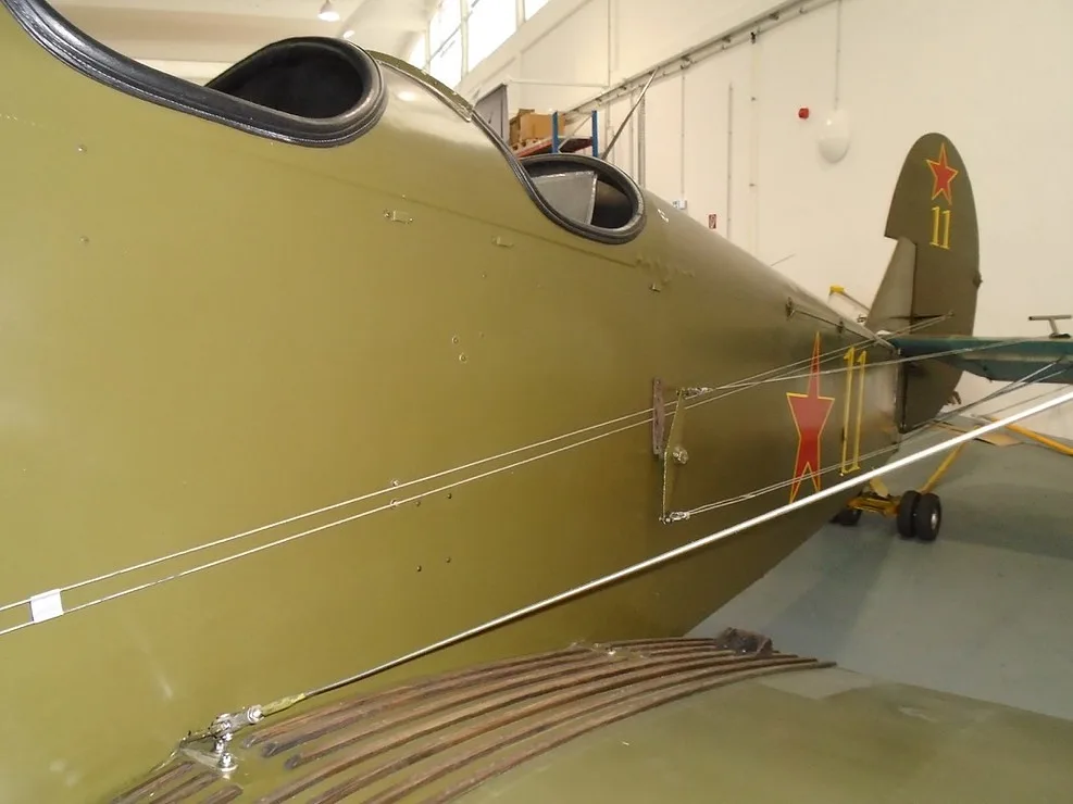 Engine detail of a 1952 Polikarpov PO-2 / CSS13.