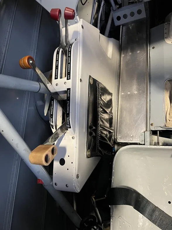 Engine detail of a 1952 Yakovlev Yak-11.