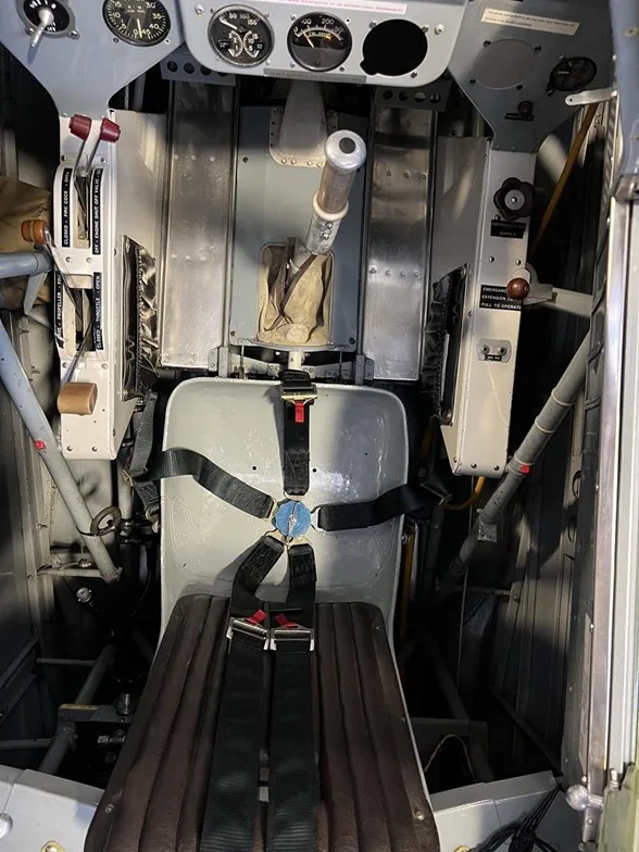 Cabin interior of a 1952 Yakovlev Yak-11.
