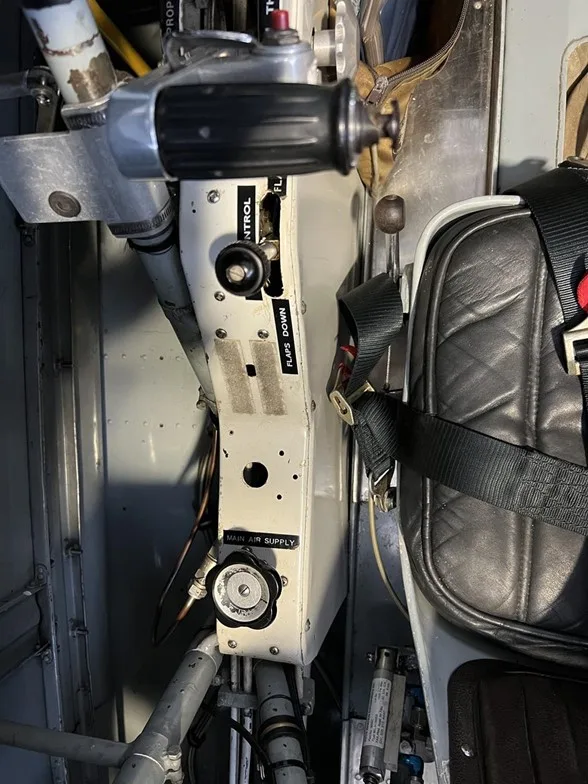 Cabin interior of a 1952 Yakovlev Yak-11.