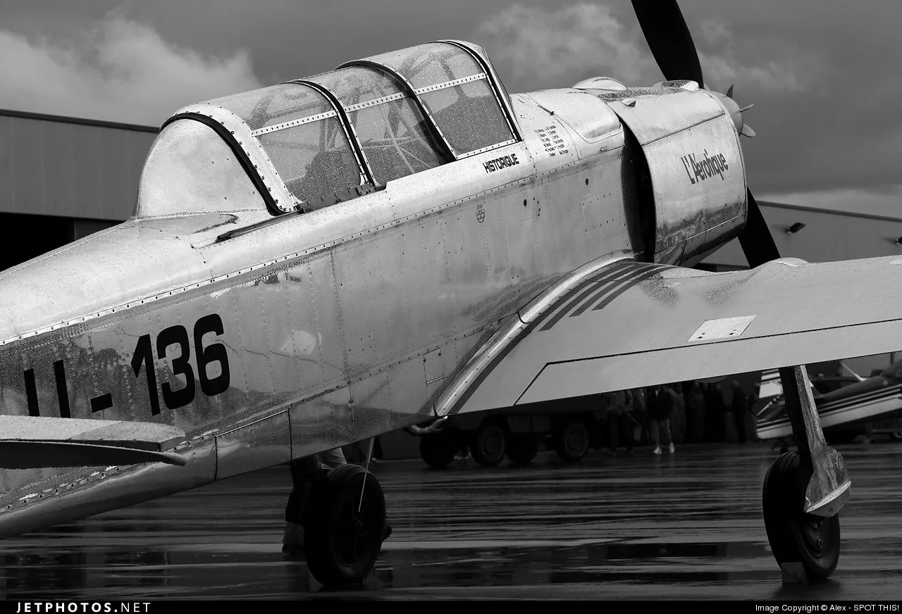 Marketing image of a 1950 Pilatus Flugzeugwerke AG.