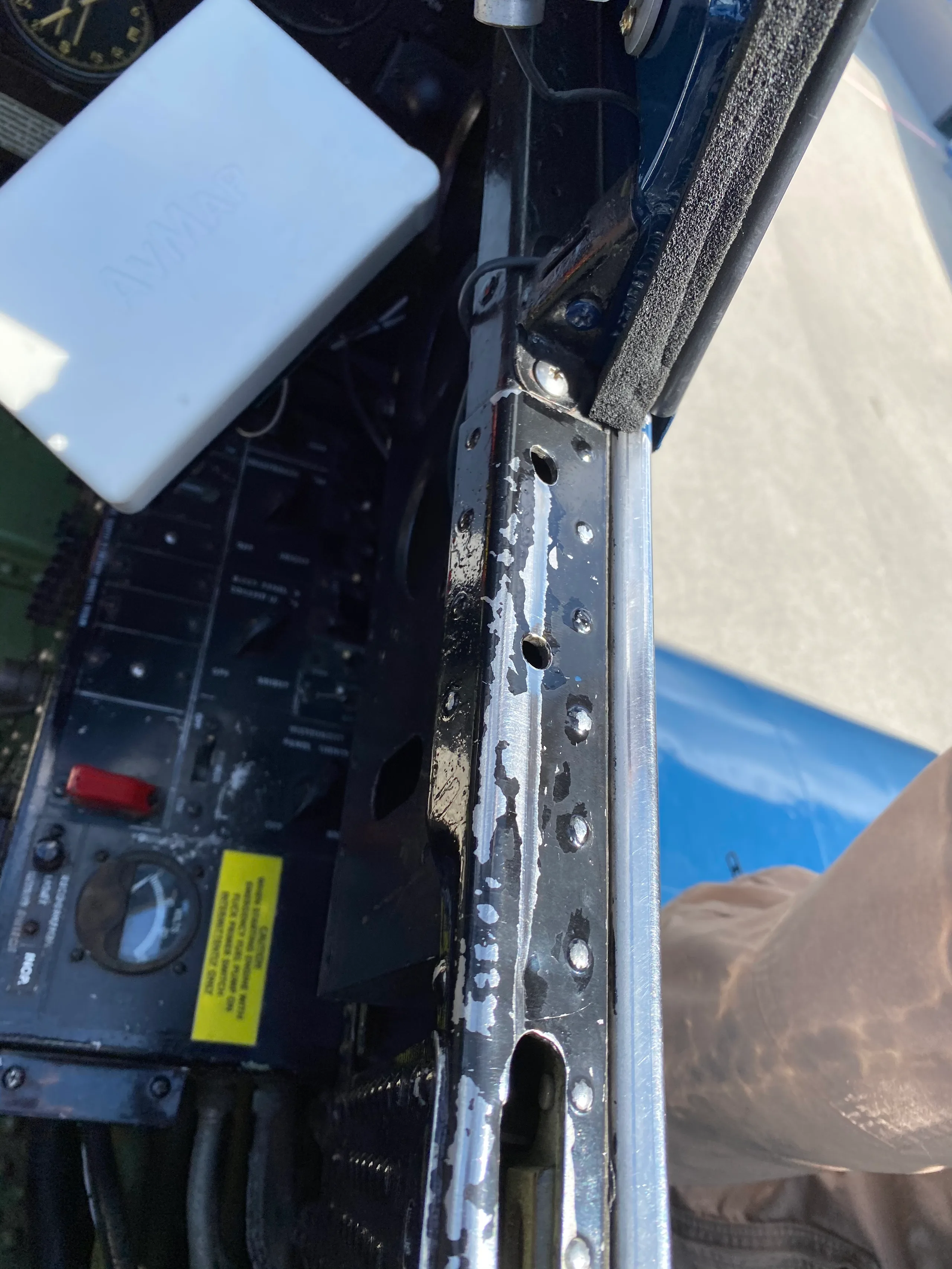 Engine detail of a 1945 Grumman TBM-3E Avenger.