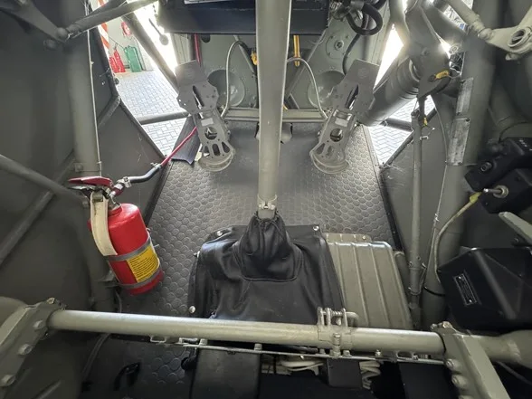 Cabin interior of a 1943 Fieseler Fi-156 "Storch".