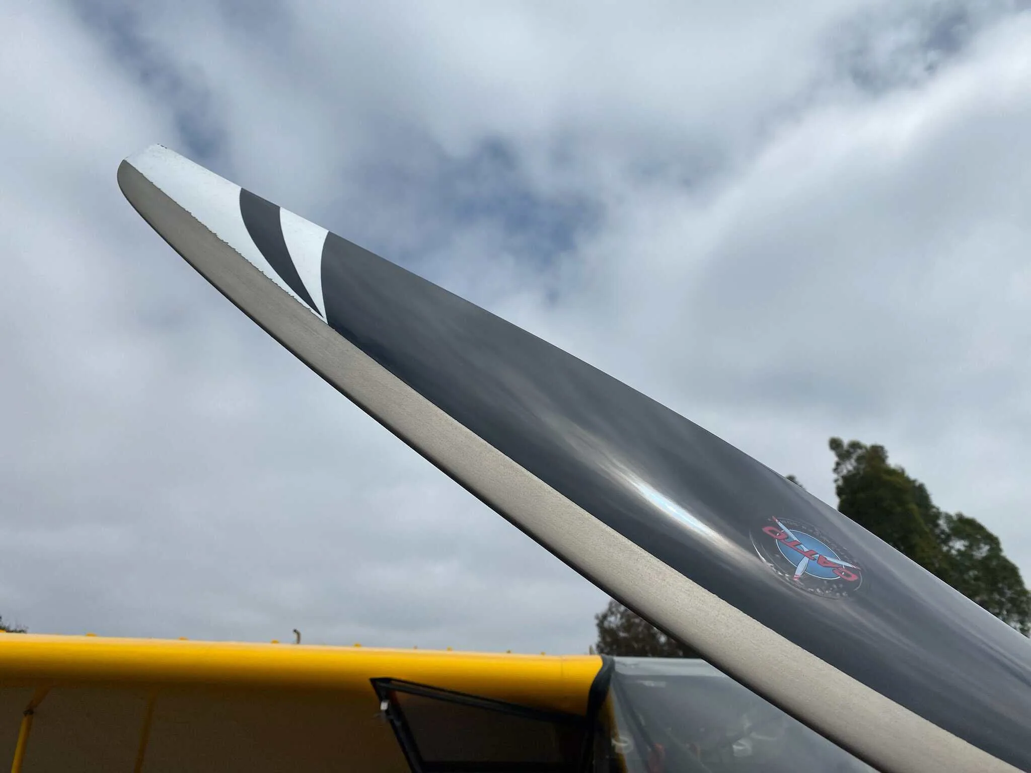 Engine detail of a 2017 CubCrafters CARBON CUB FX.