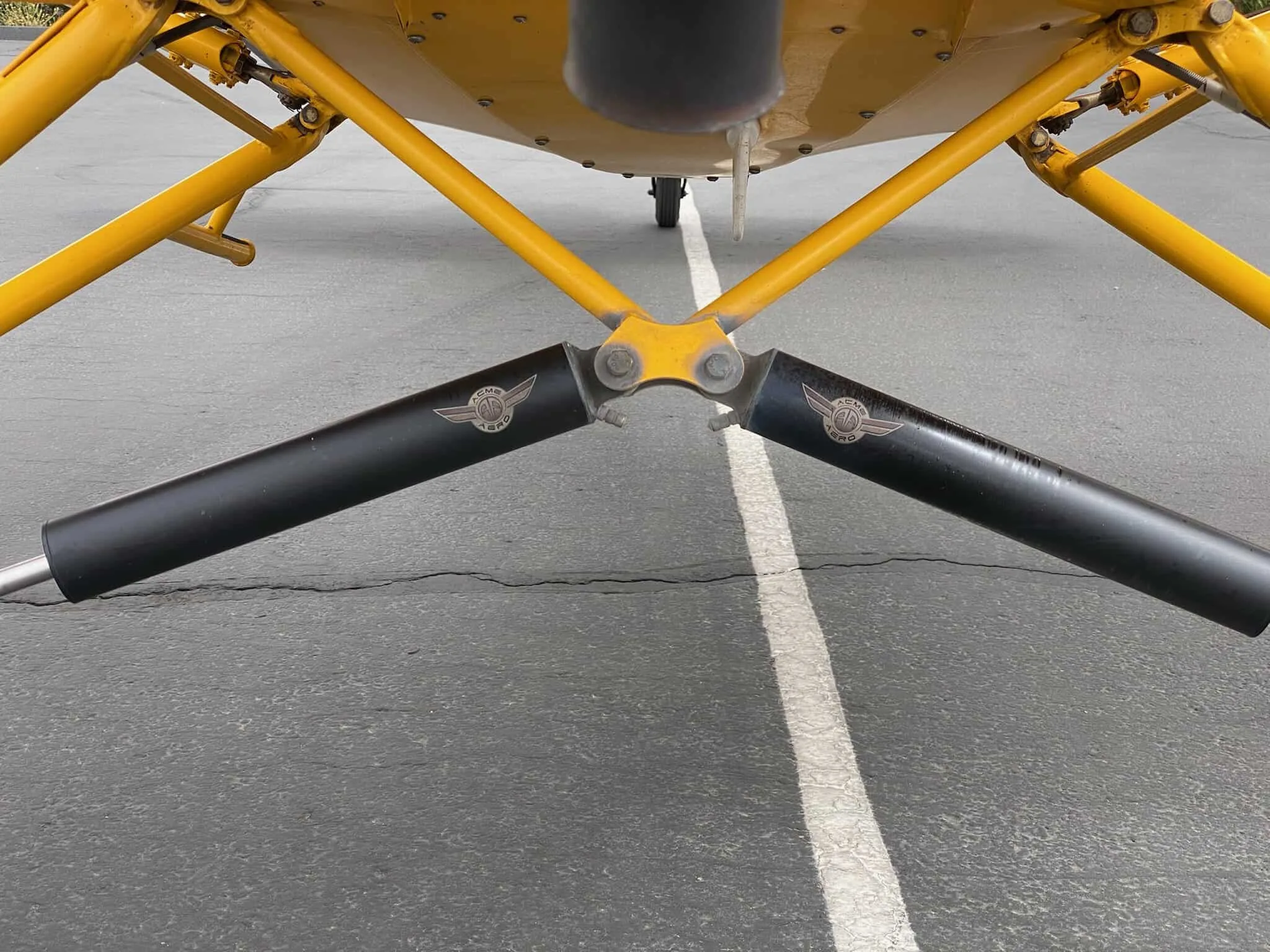 Engine detail of a 2017 CubCrafters CARBON CUB FX.