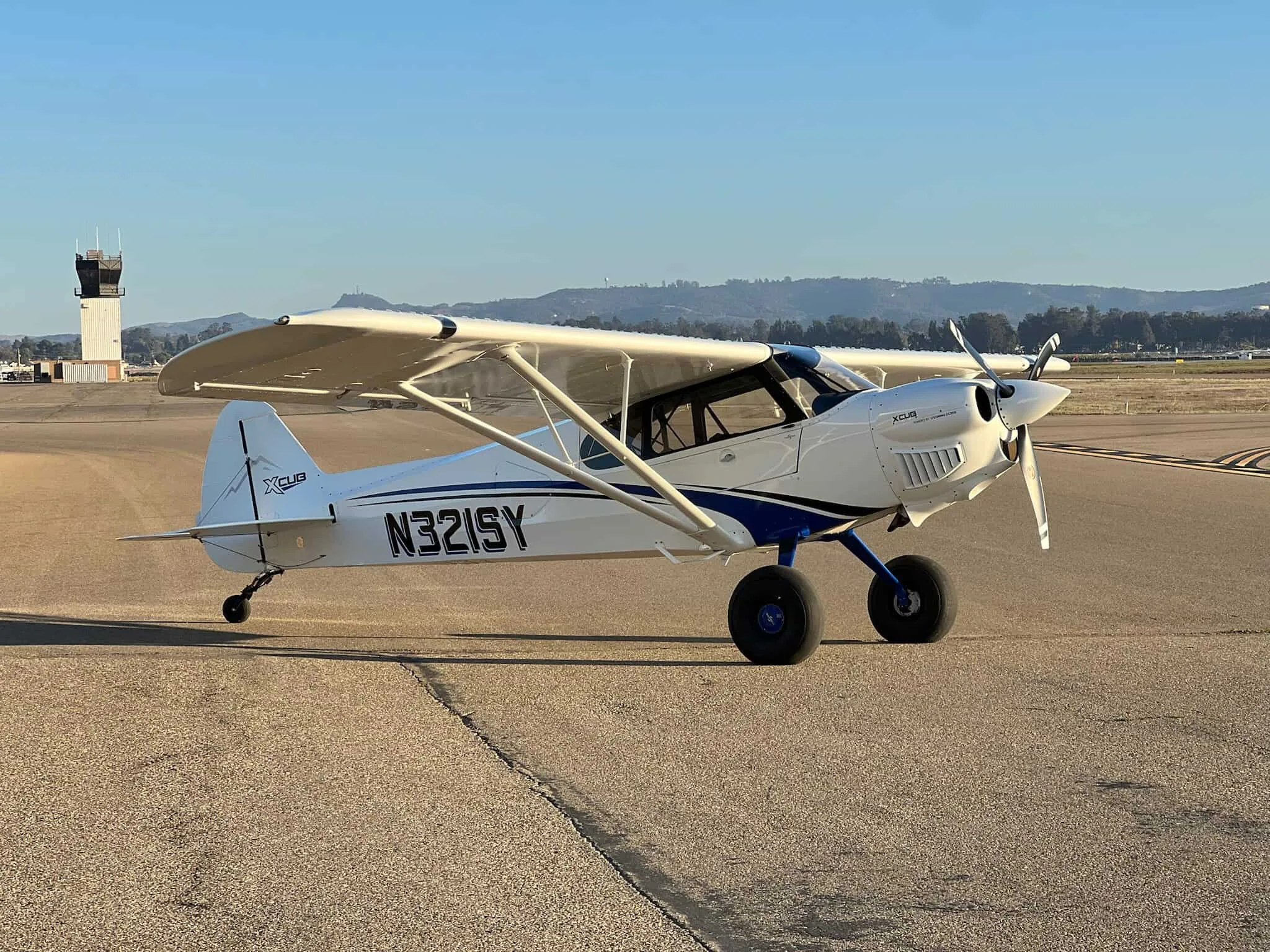 Exterior view of a 2020 CubCrafters XCub.