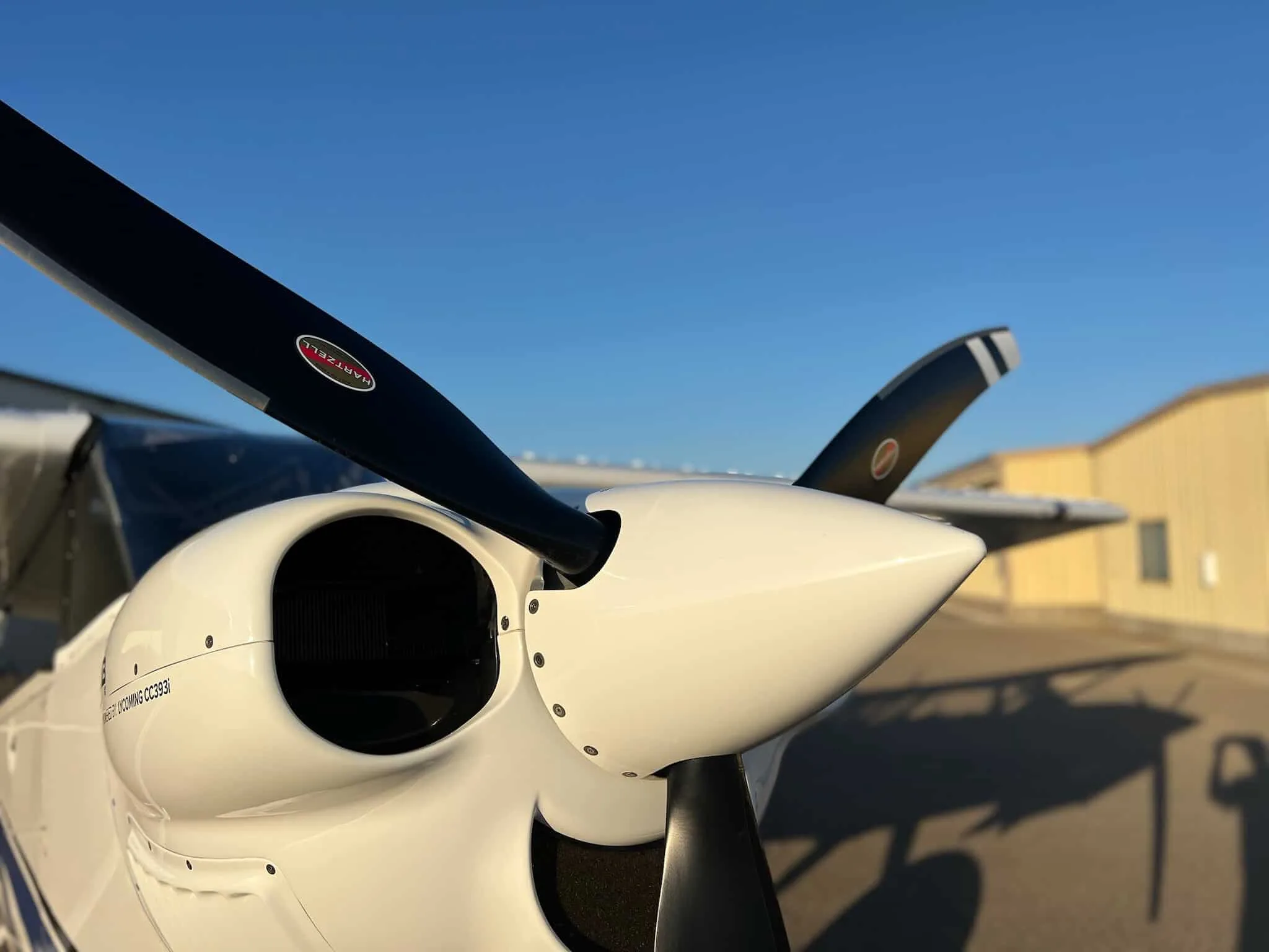 Engine detail of a 2020 CubCrafters XCub.