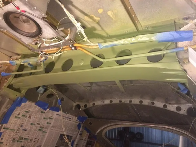Cockpit and instrument panel of a aircraft.