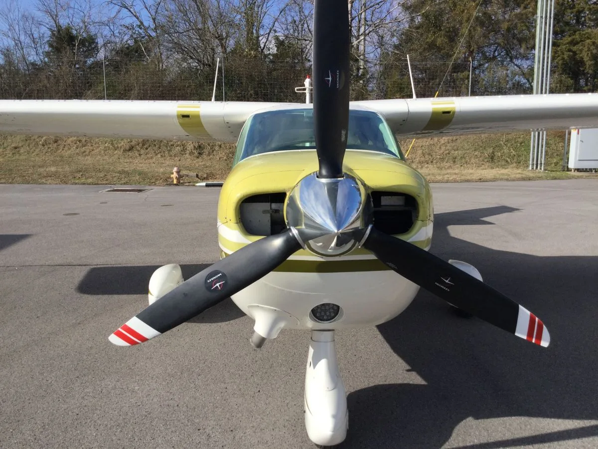 Exterior view of a 1976 C177B.