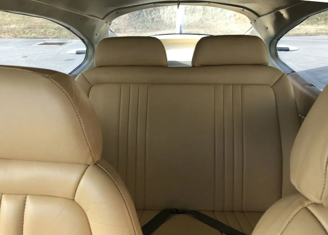 Cabin interior of a 1976 C177B.