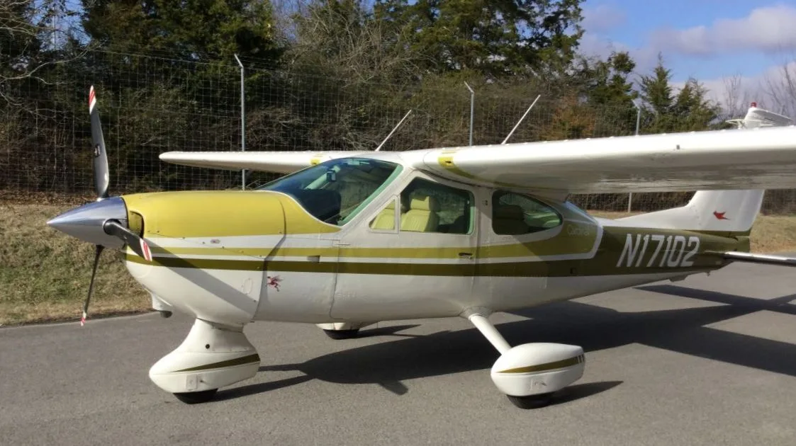 Exterior view of a 1976 C177B.
