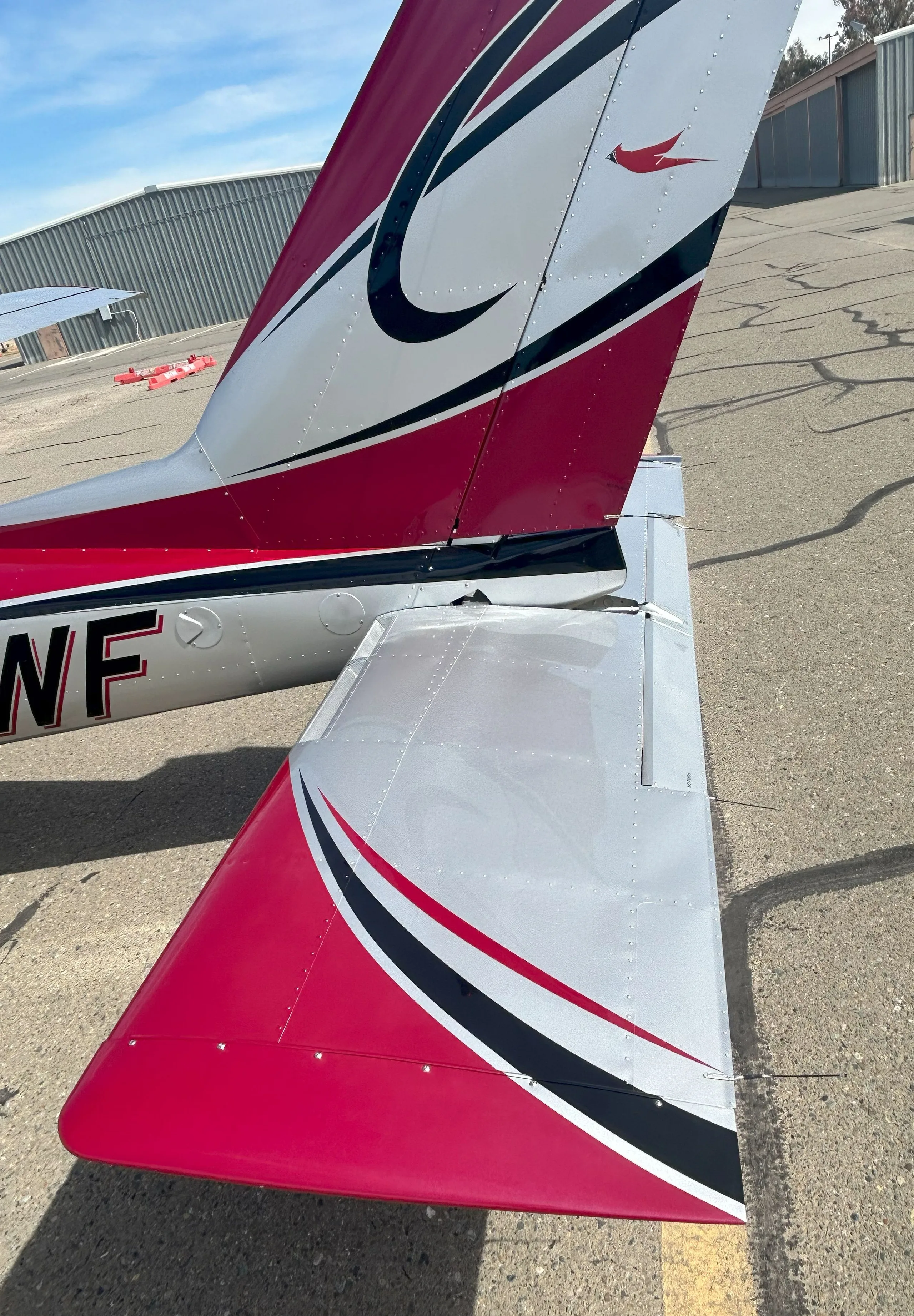Exterior view of a 1977, N177WF.