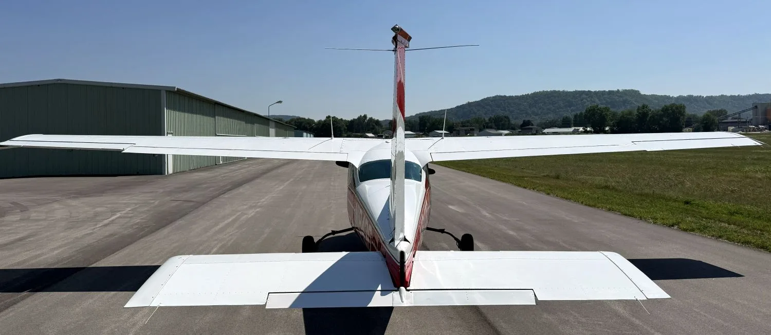 Exterior view of a 1972, N1843Q.