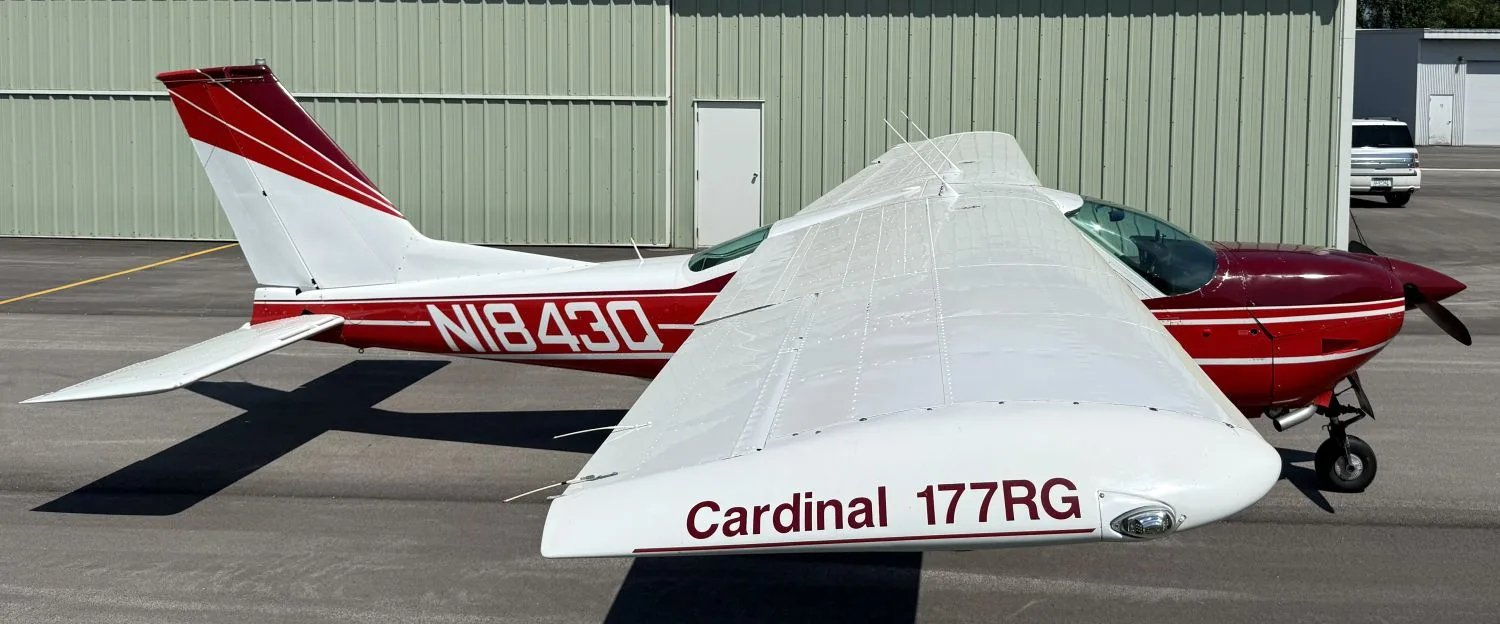 Exterior view of a 1972, N1843Q.
