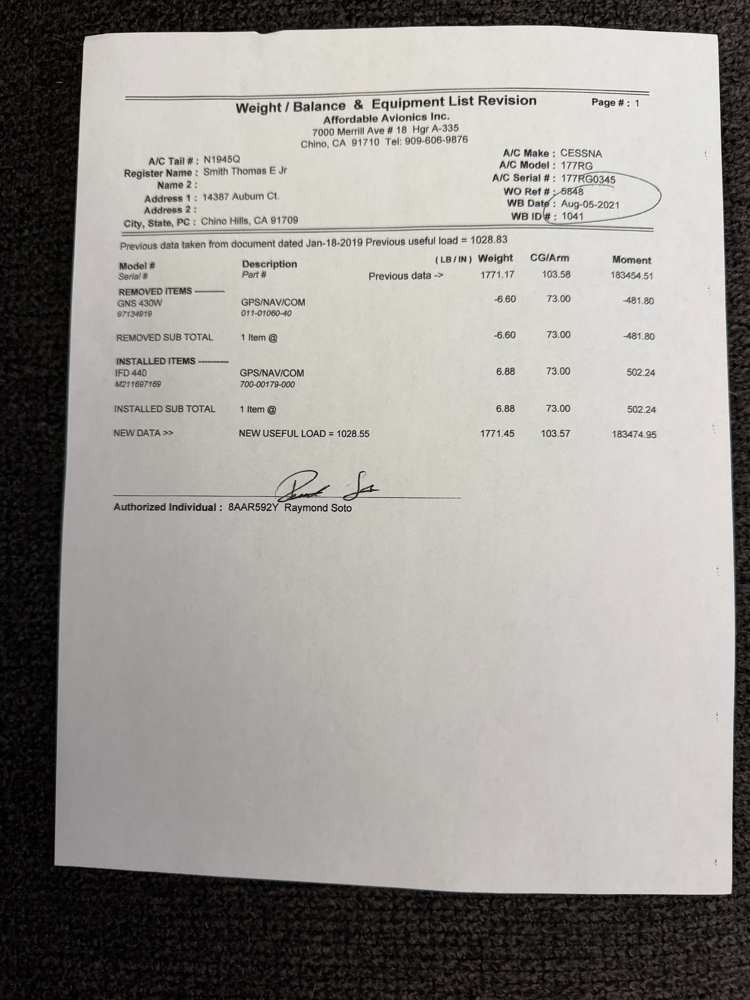 Document or specification page.