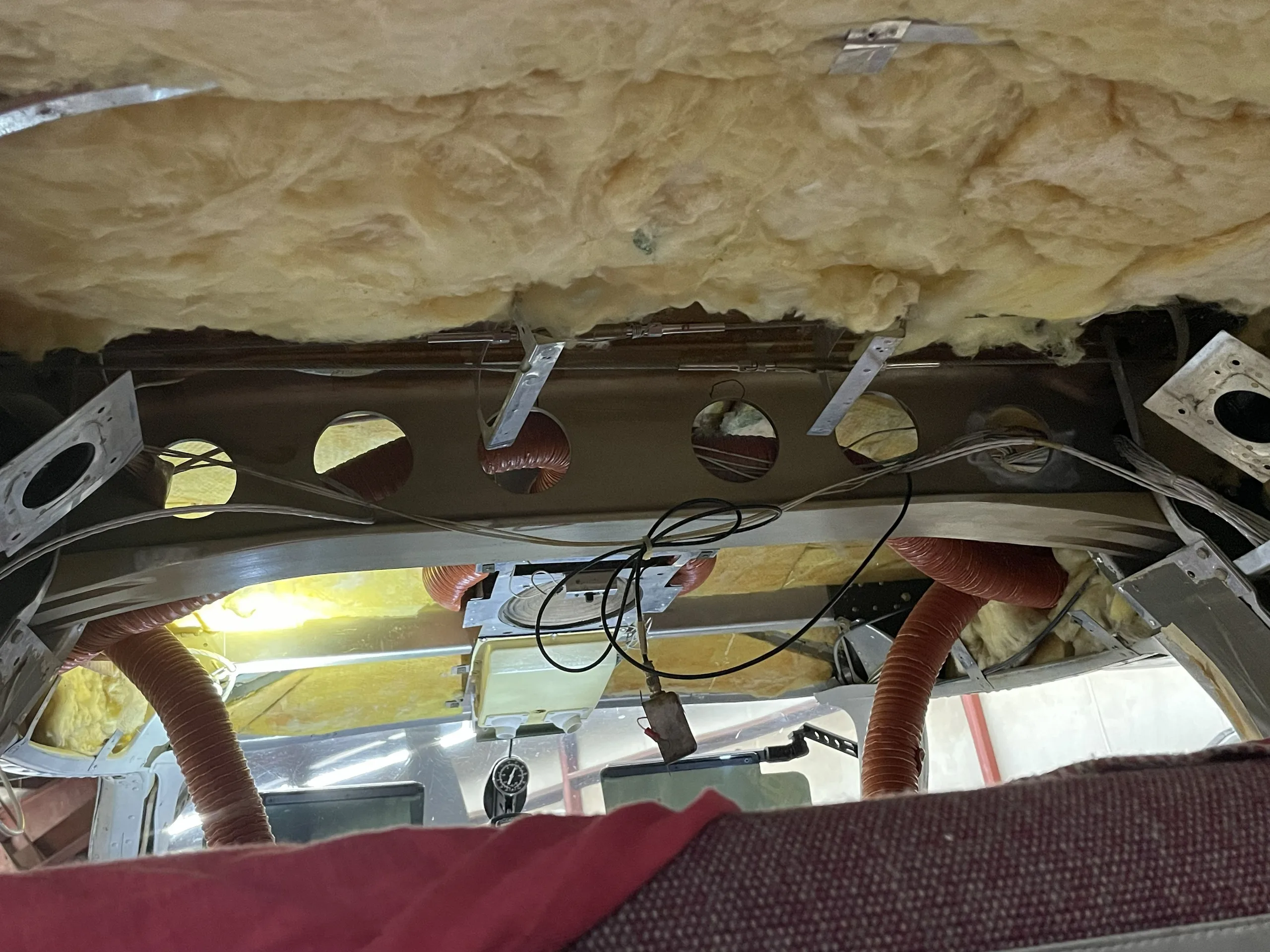 Cabin interior of a 1974.
