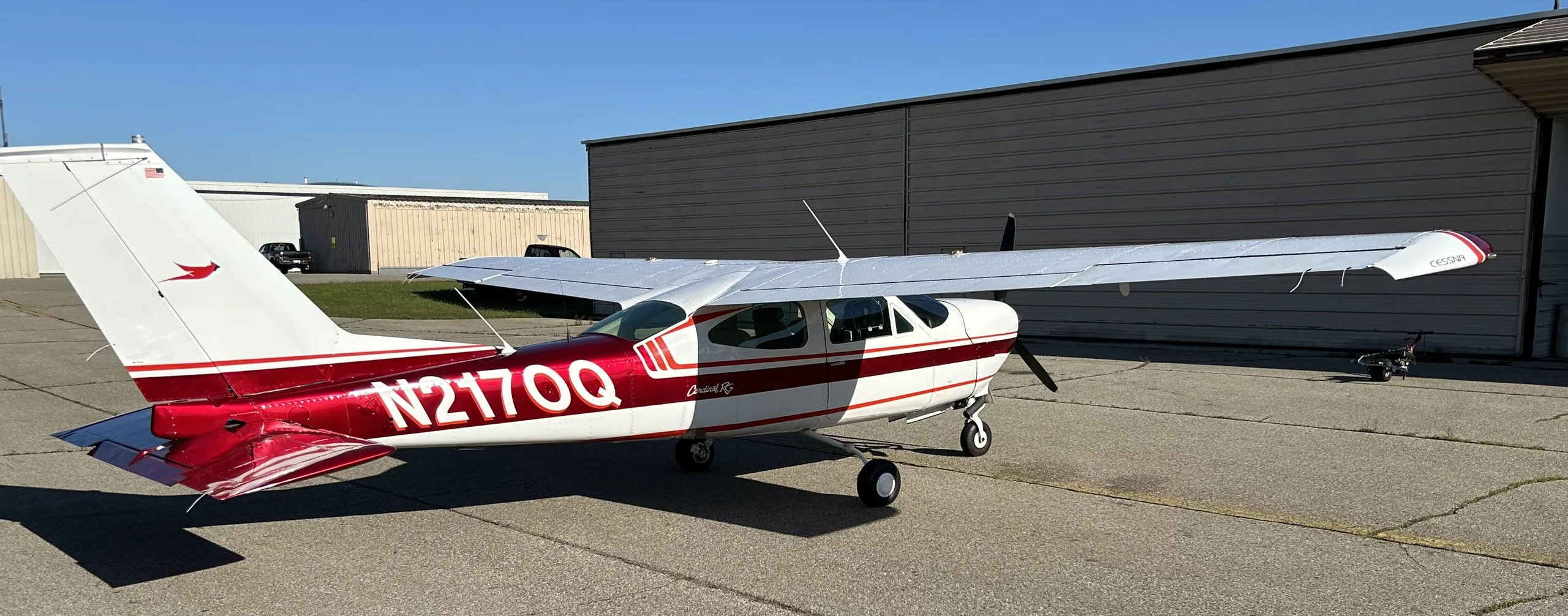 Exterior view of a 1974, N2170Q.