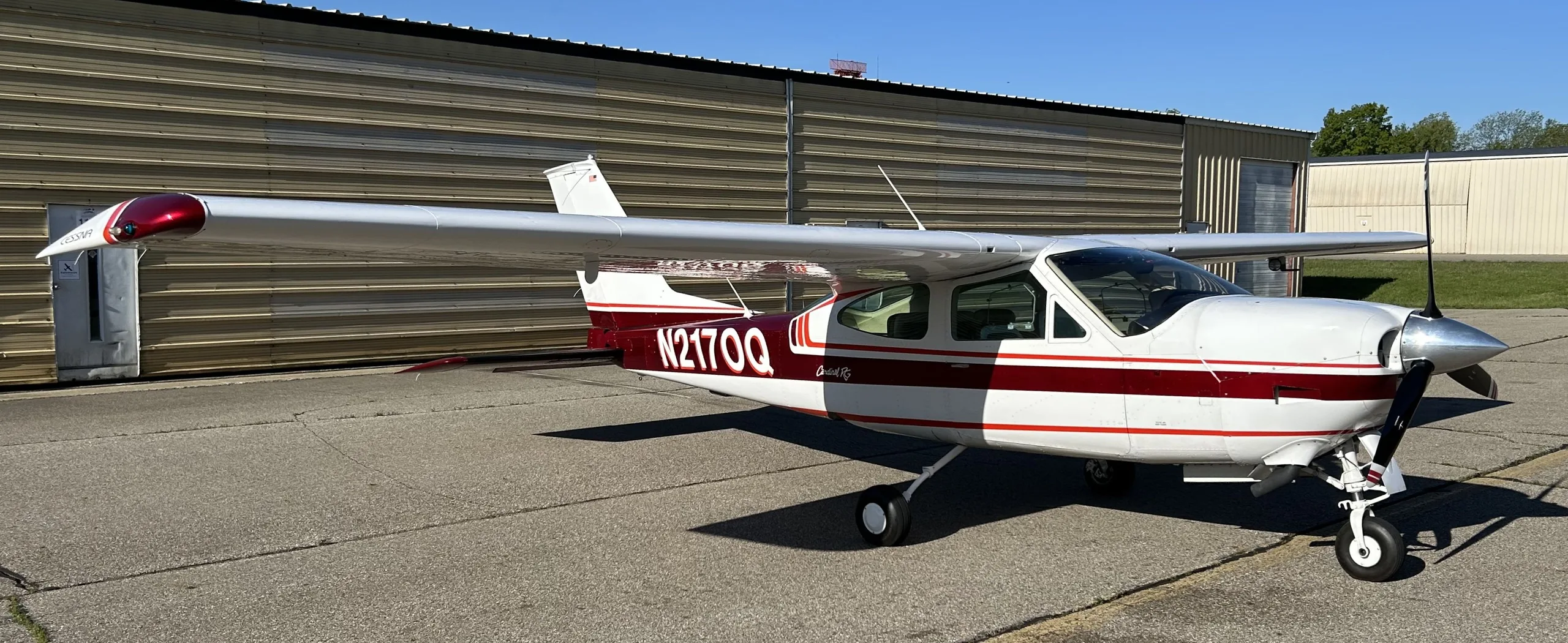 Exterior view of a 1974, N2170Q.