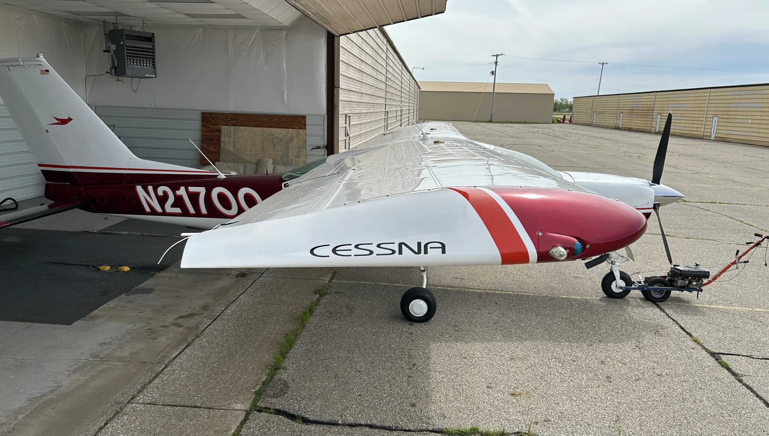 Exterior view of a 1974, N2170Q.