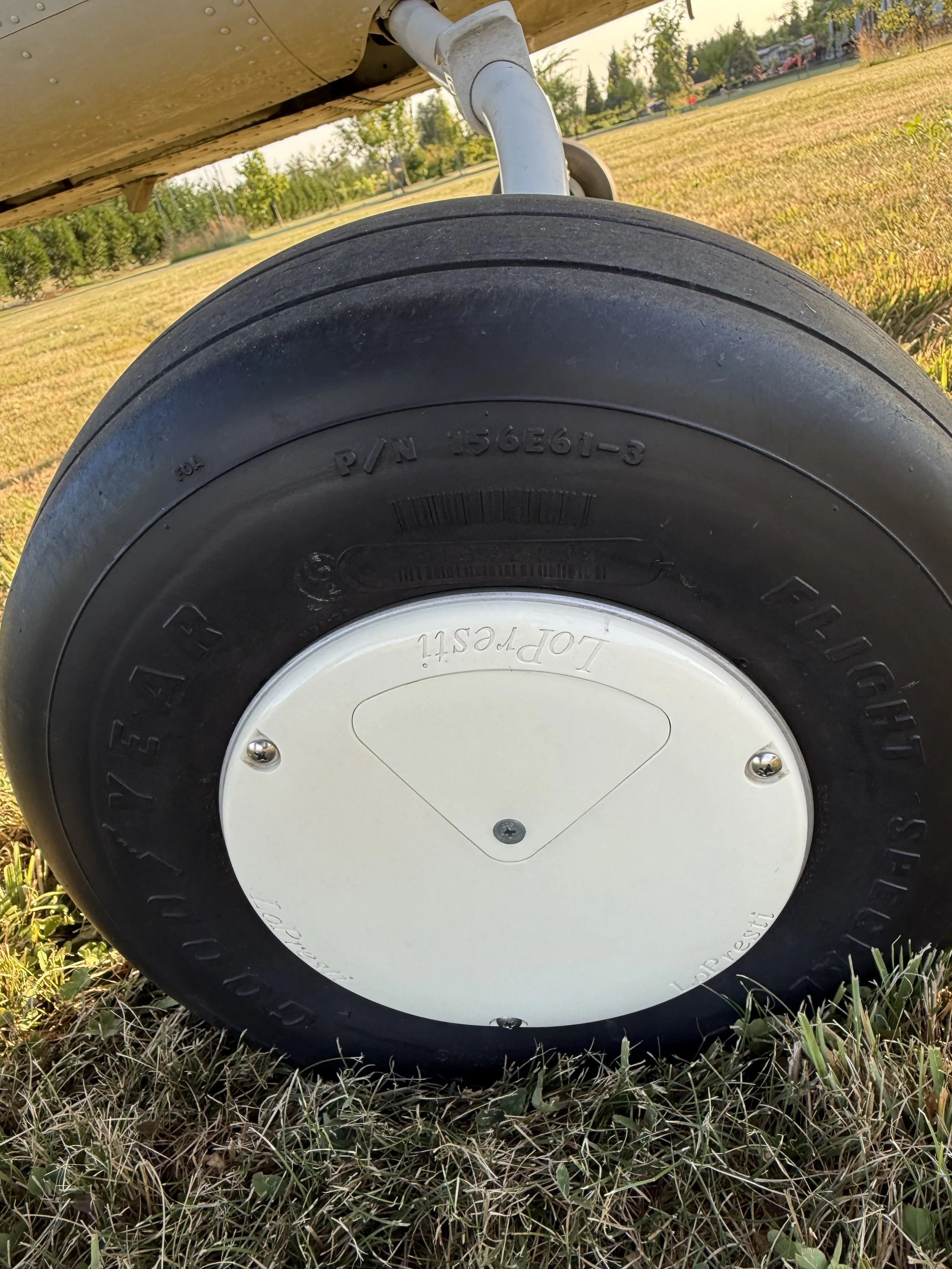 Exterior view of a 1976, N232CB.