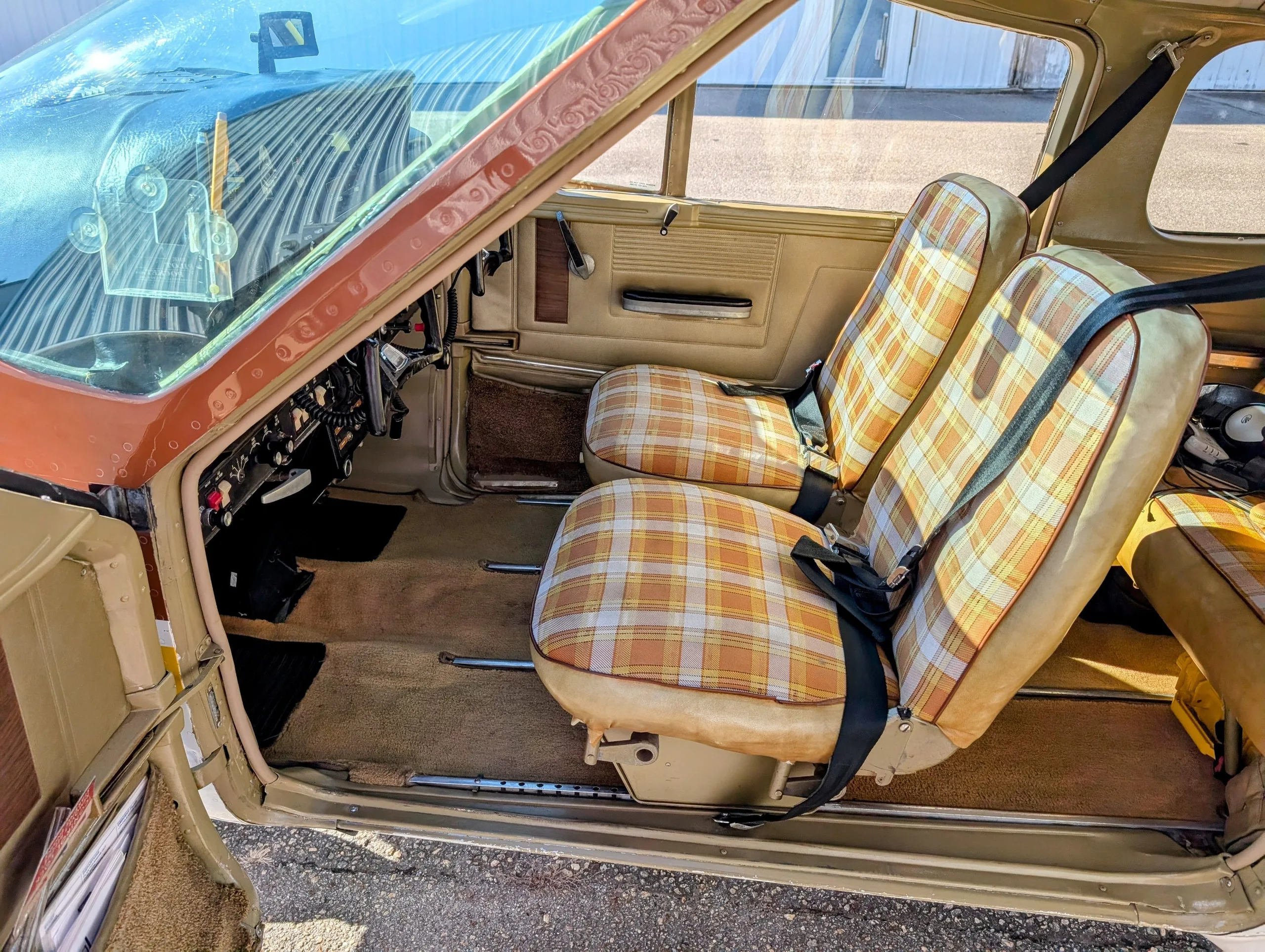 Cabin interior of a 1969.