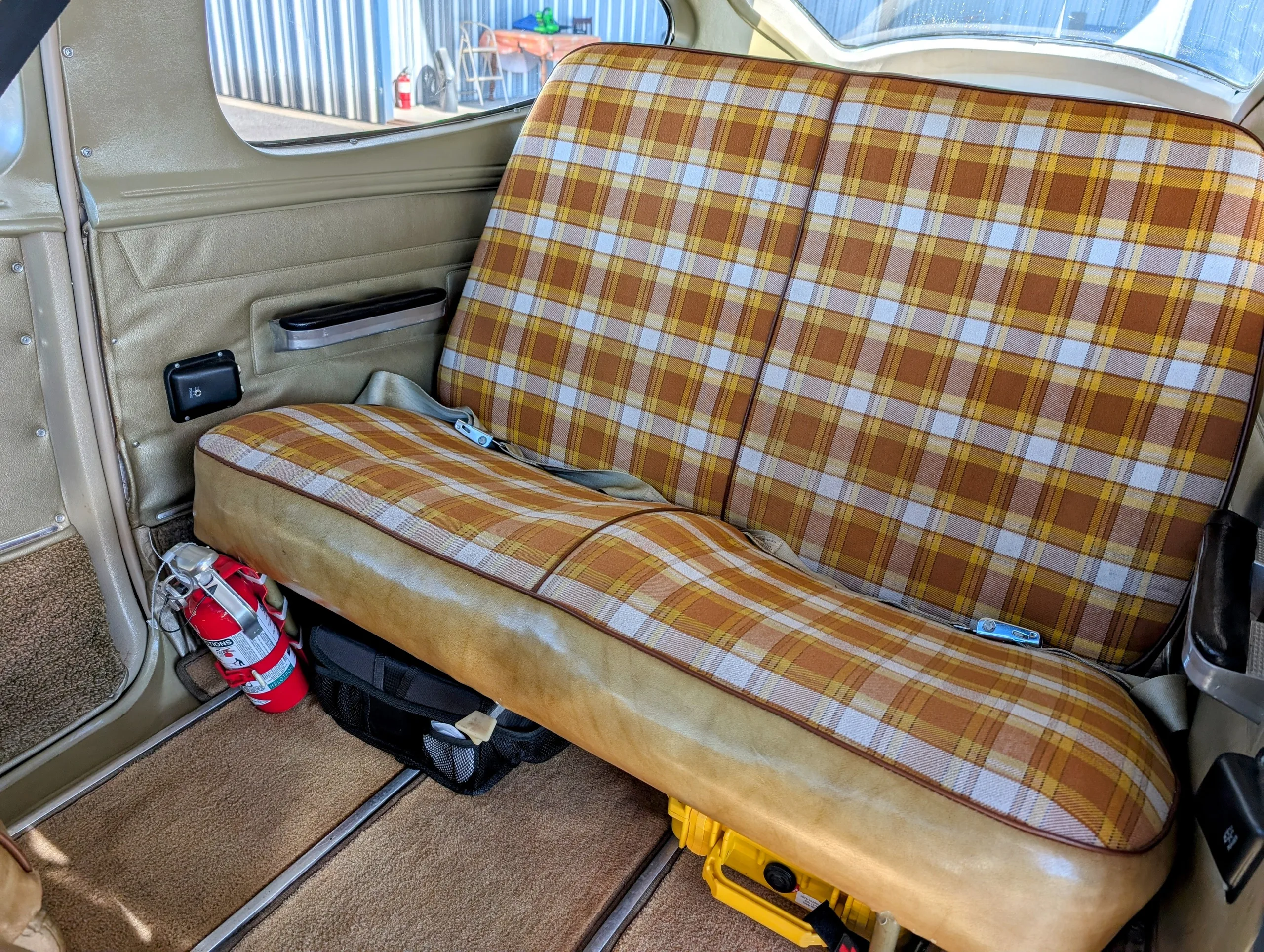 Cabin interior of a 1969.