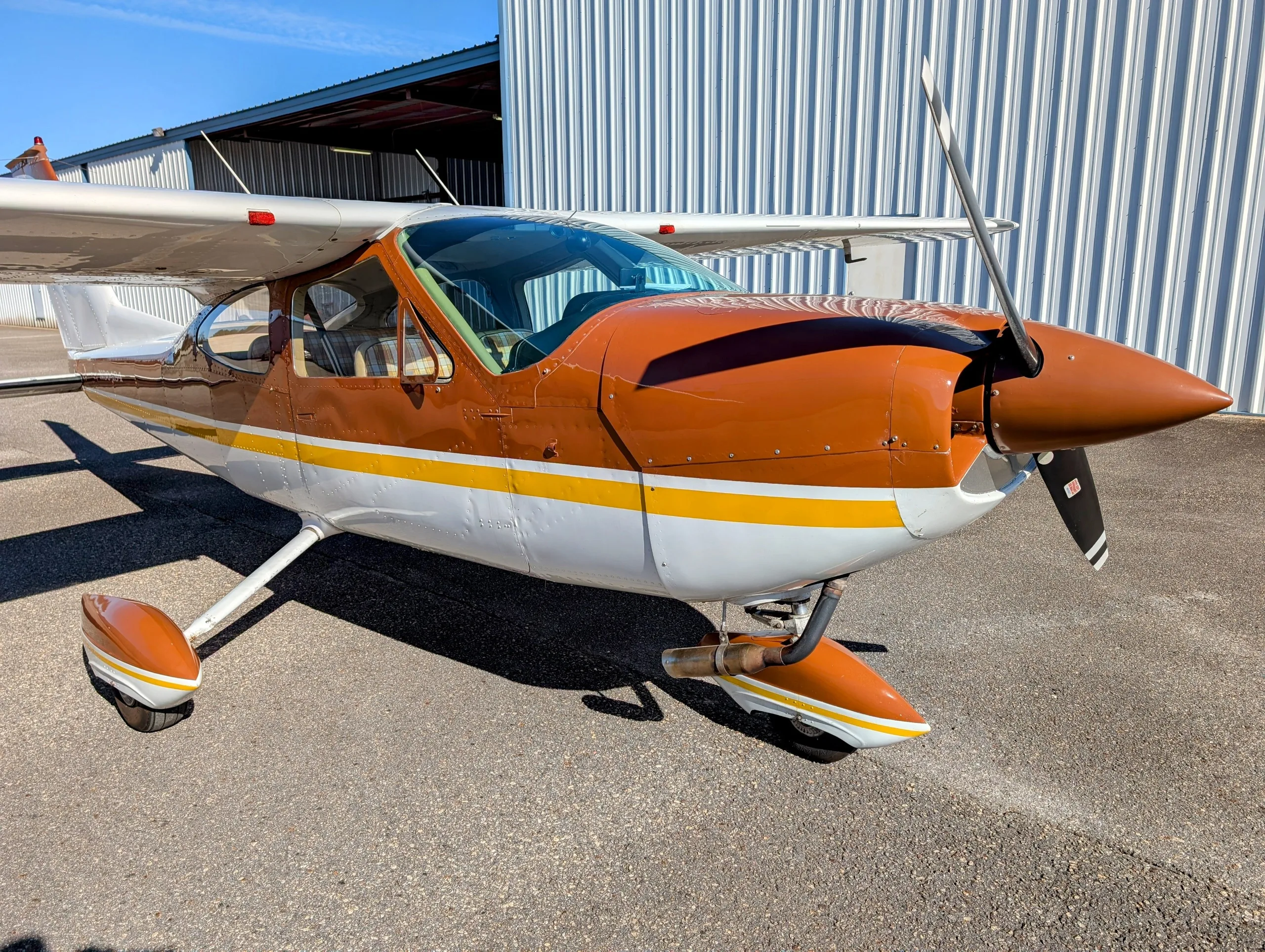 Exterior view of a 1969, N30484.