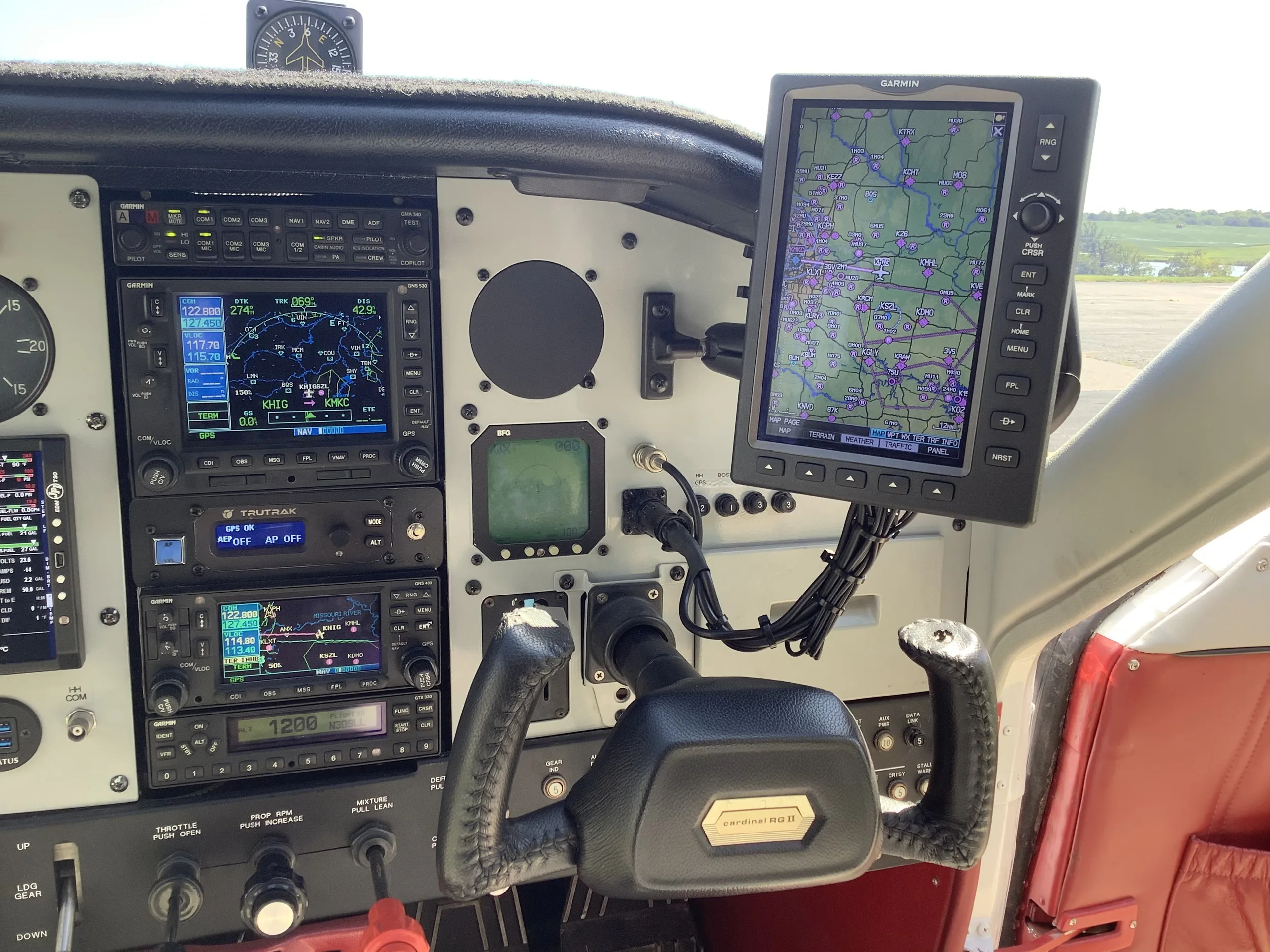 Avionics suite of a 1978.