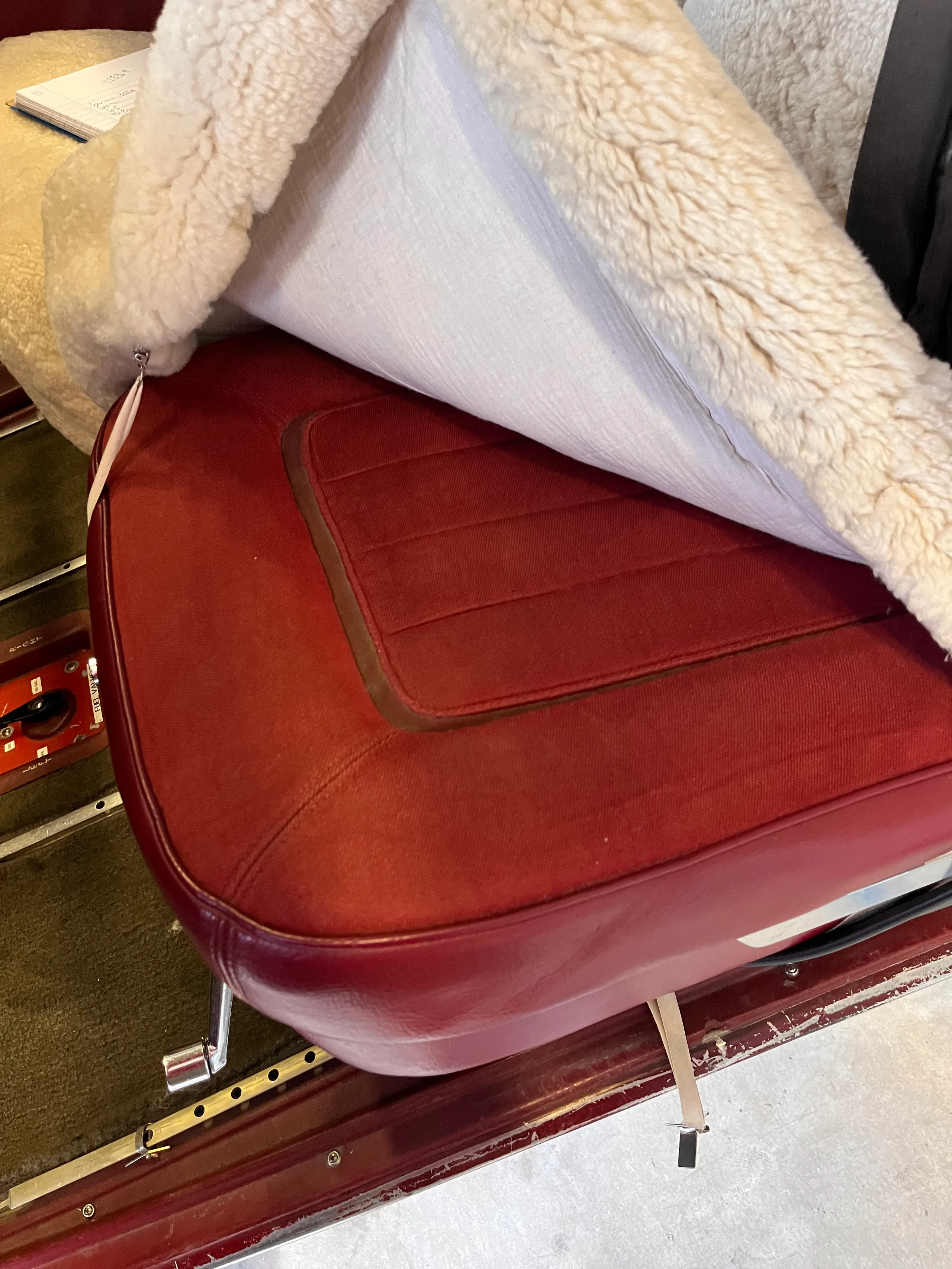 Cabin interior of a 1977.