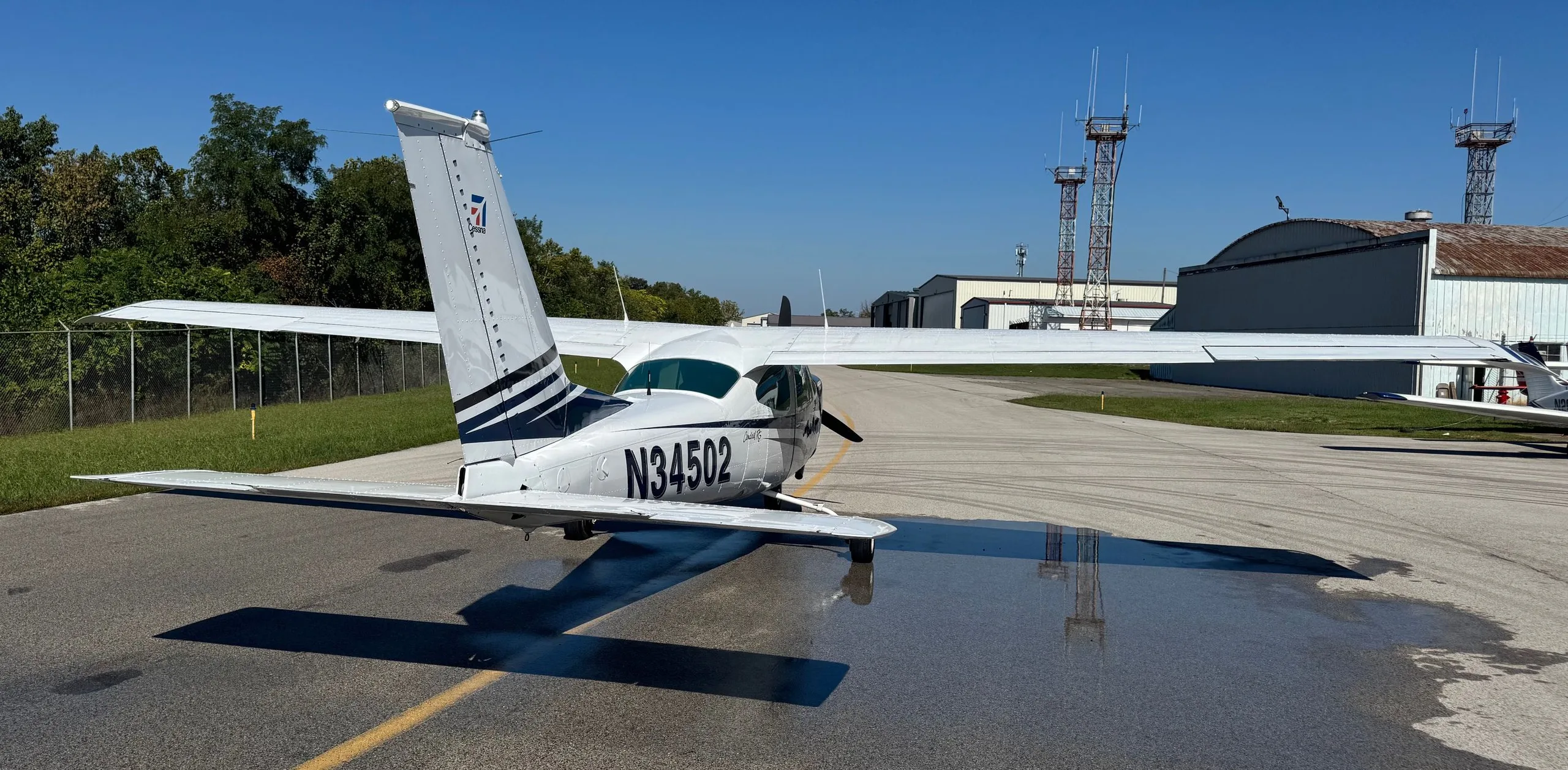 Exterior view of a 1978, N34502.