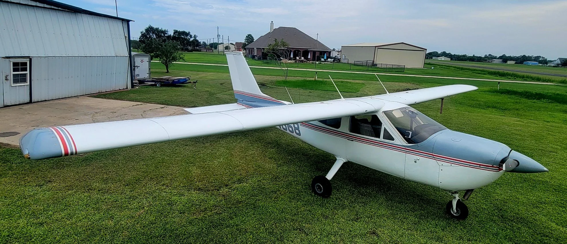 Exterior view of a 1974, N34868.