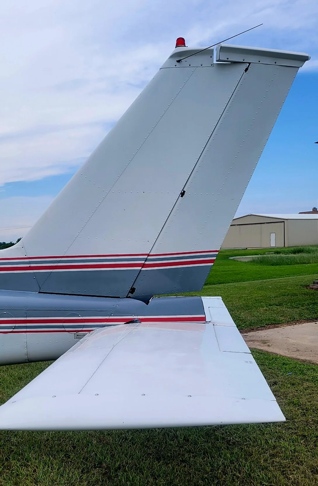 Exterior view of a 1974, N34868.