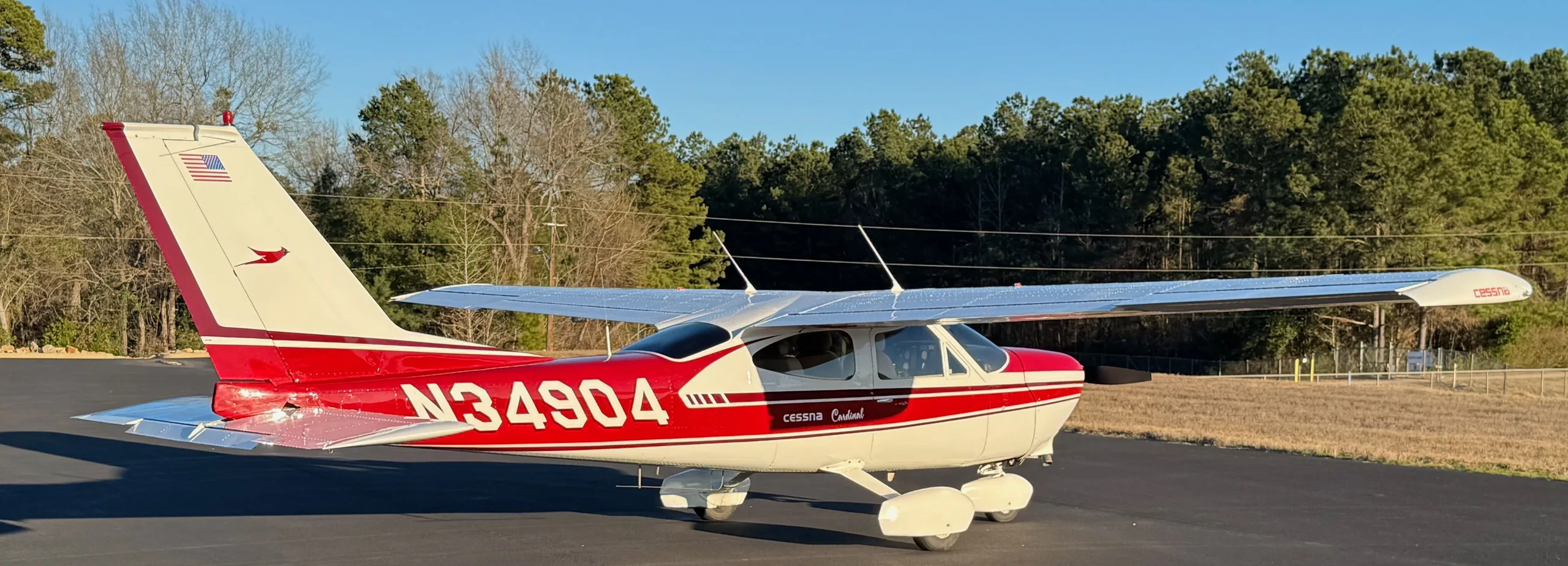 Exterior view of a 1974, N34904.