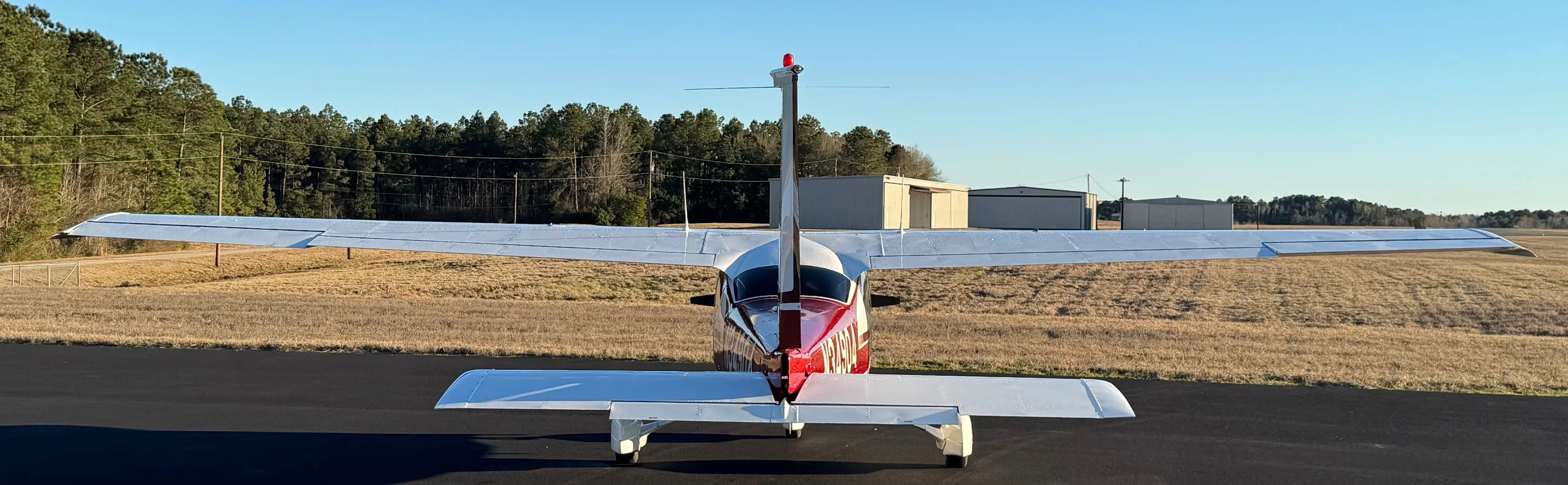 Exterior view of a 1974, N34904.
