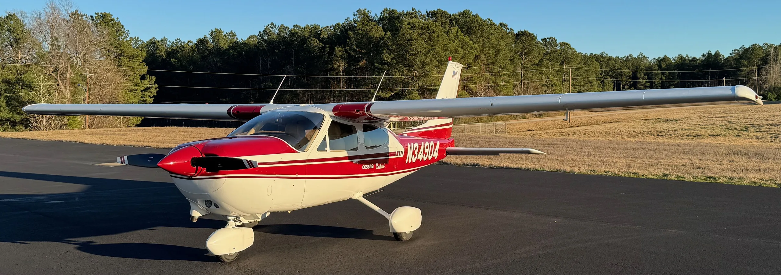 Exterior view of a 1974, N34904.