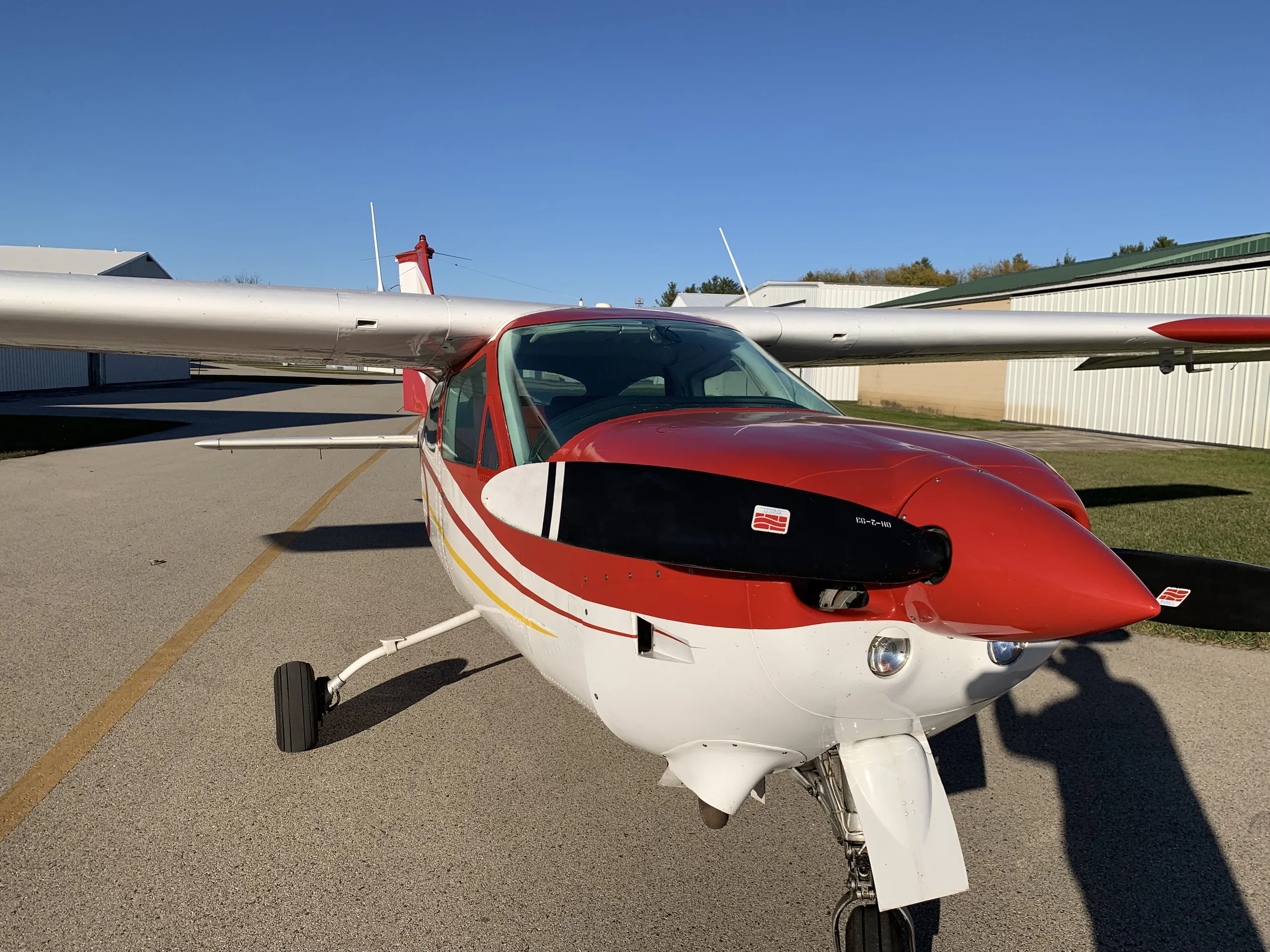 Exterior view of a 1977, N35914.