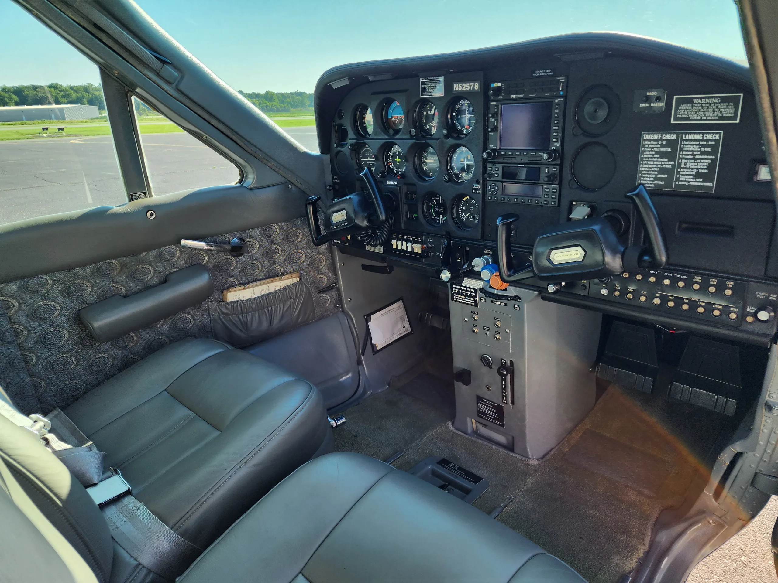 Avionics suite of a 1977.