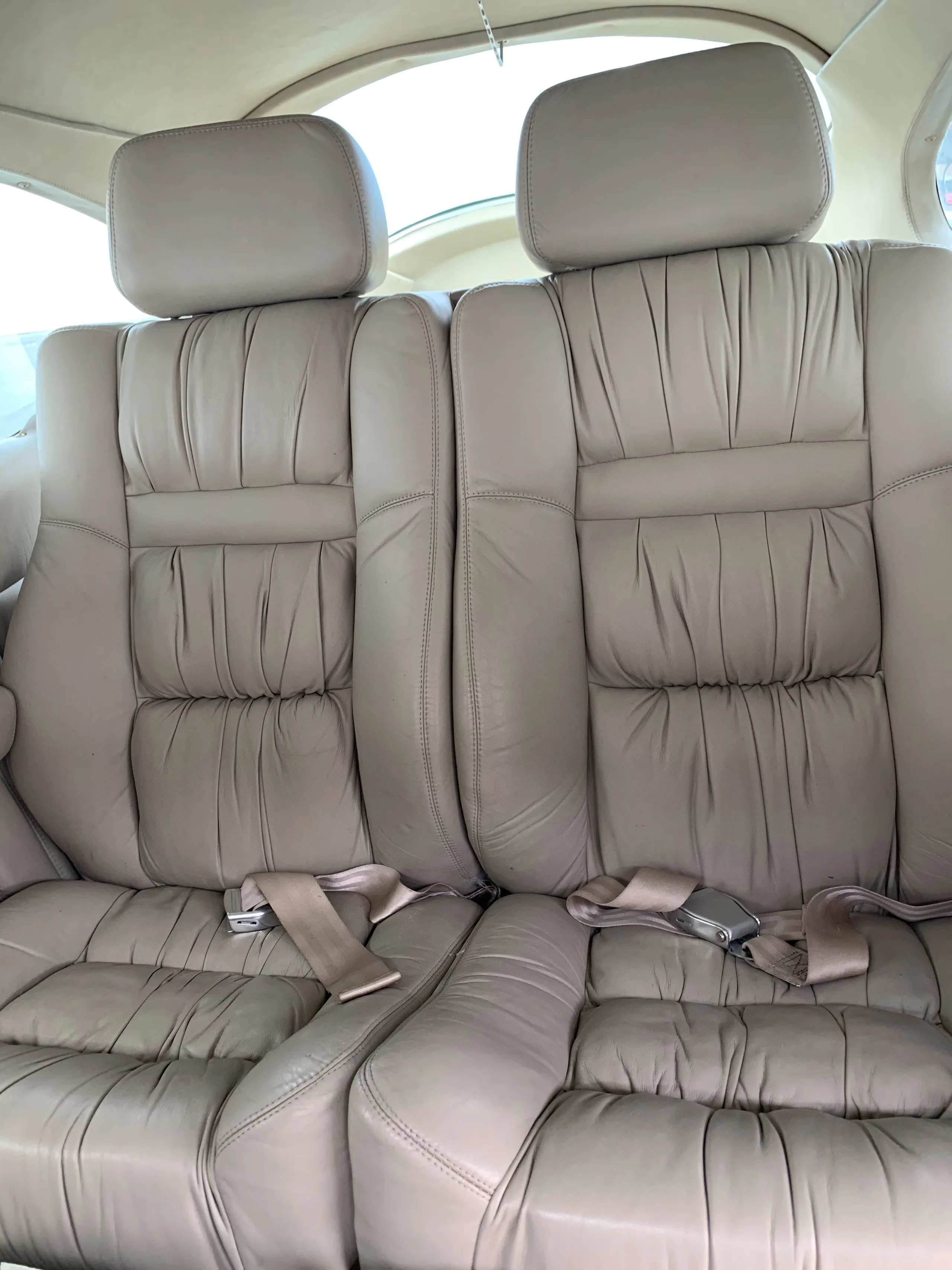 Cabin interior of a aircraft.
