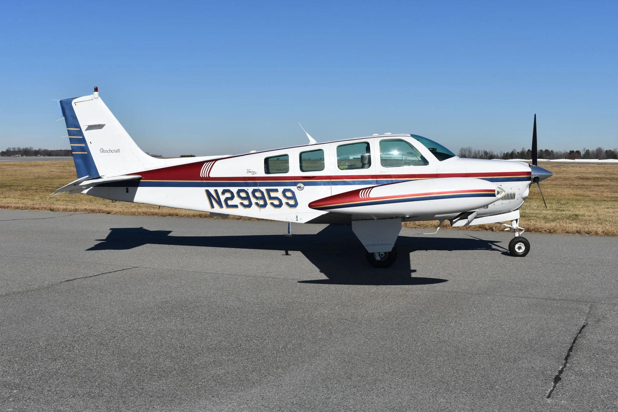 N29959 1986 A36 Turbo-Normalized Bonanza
