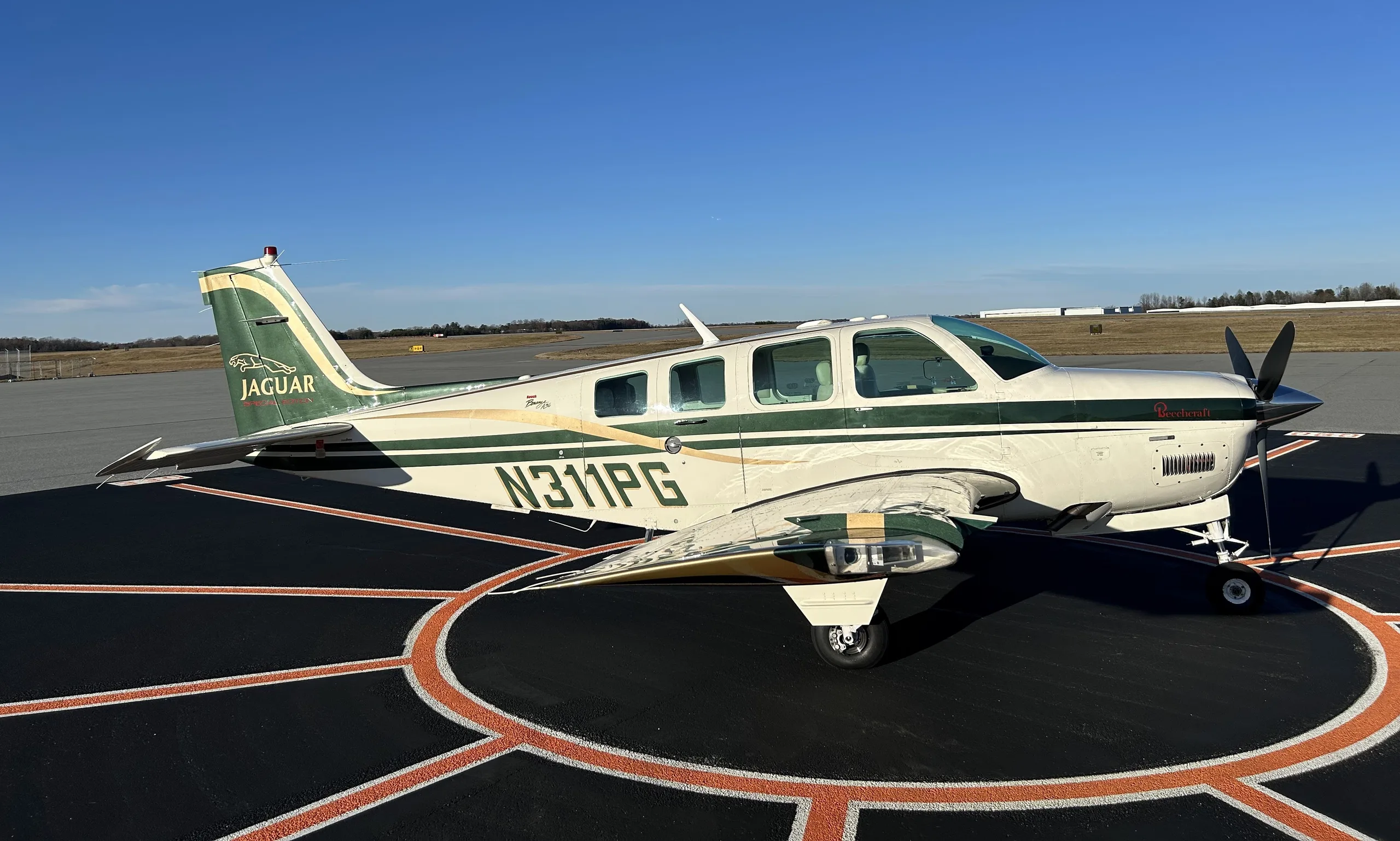 N311PG 1999 Jaguar Special Edition A36 Bonanza