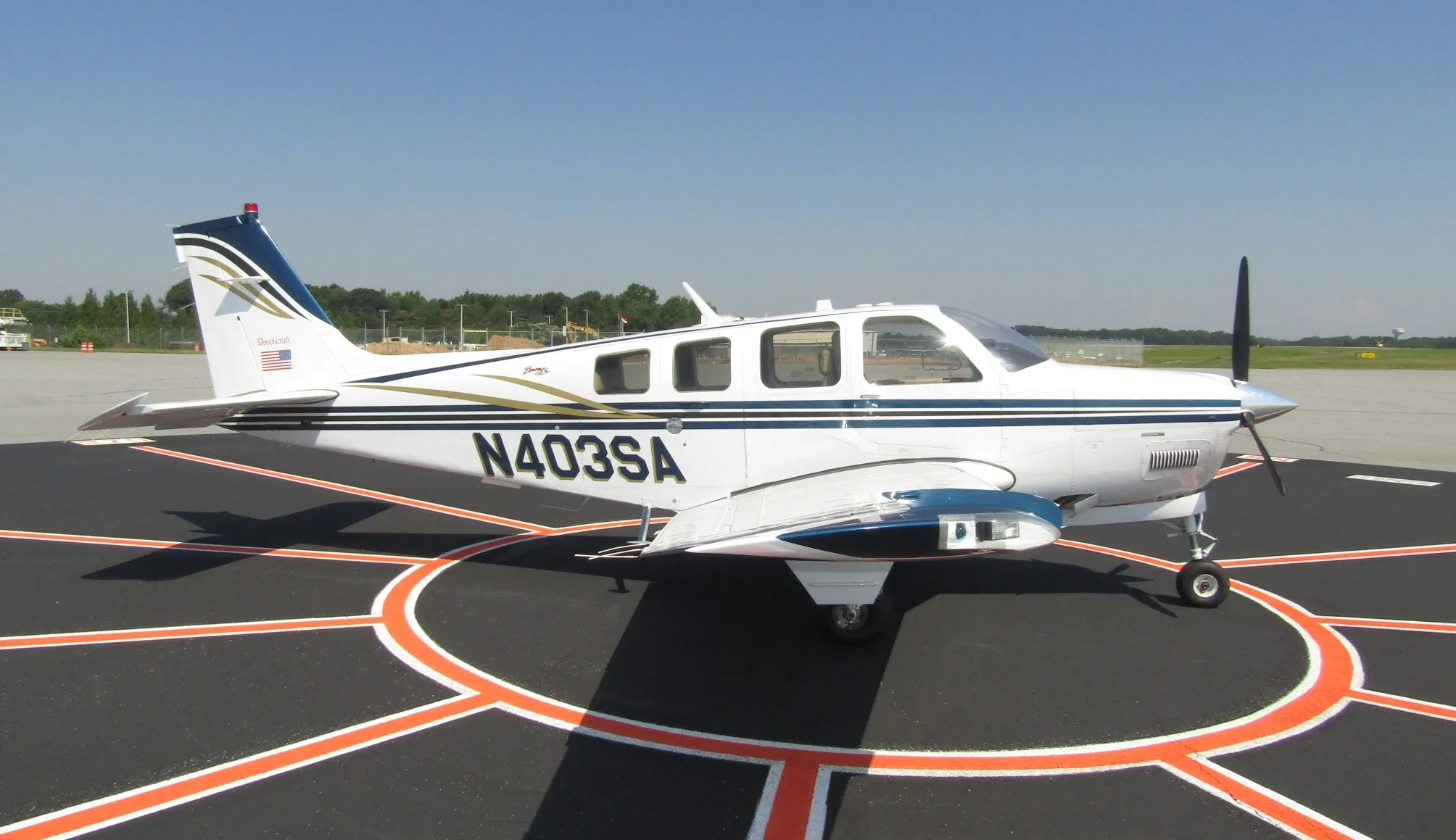 N403SA 2001 BEECHCRAFT BONANZA A36