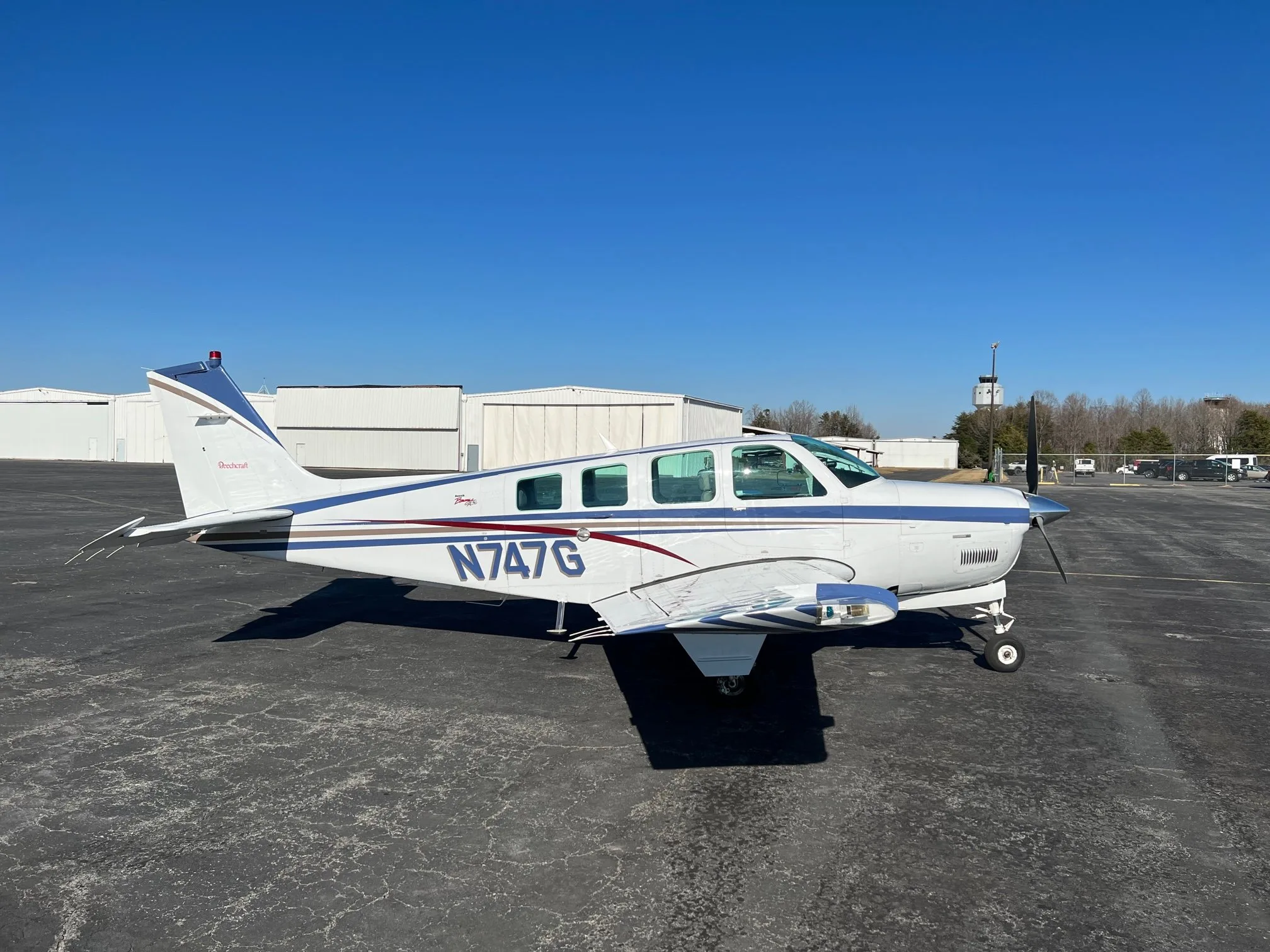 N747G 1998 Beechcraft Bonanza A36