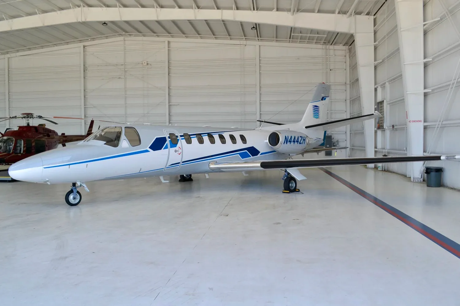 Exterior view of a 1997 Cessna Citation Ultra — Carolina Jet.