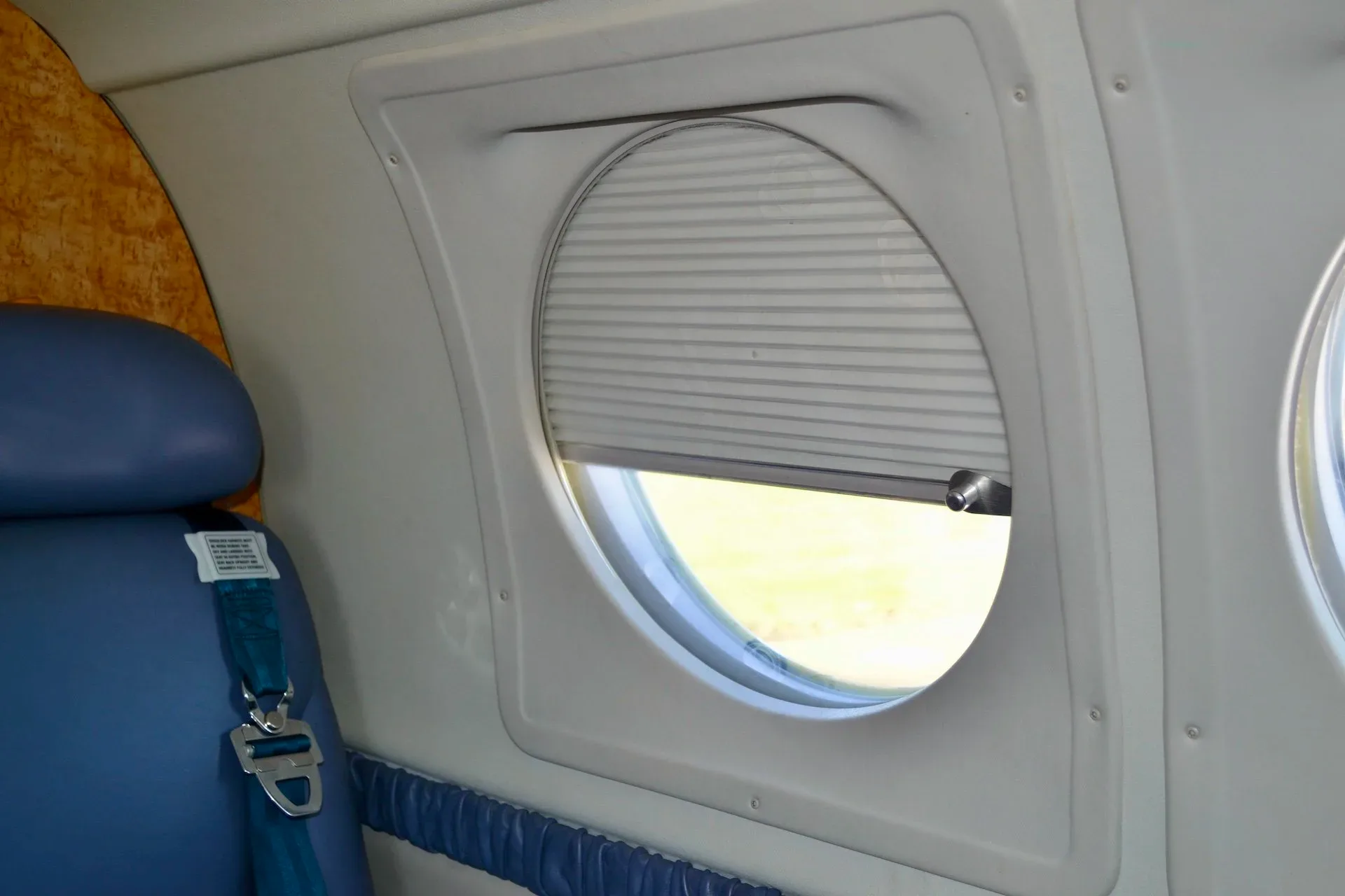 Cabin interior of a 2005 Beechcraft KING AIR B200 — Carolina Jet.