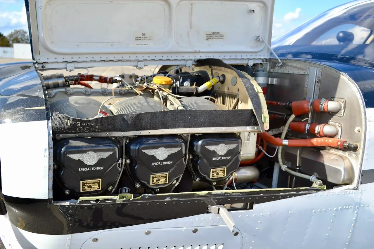 Avionics suite of a 2006 Beechcraft G36 Bonanza — Carolina Jet.