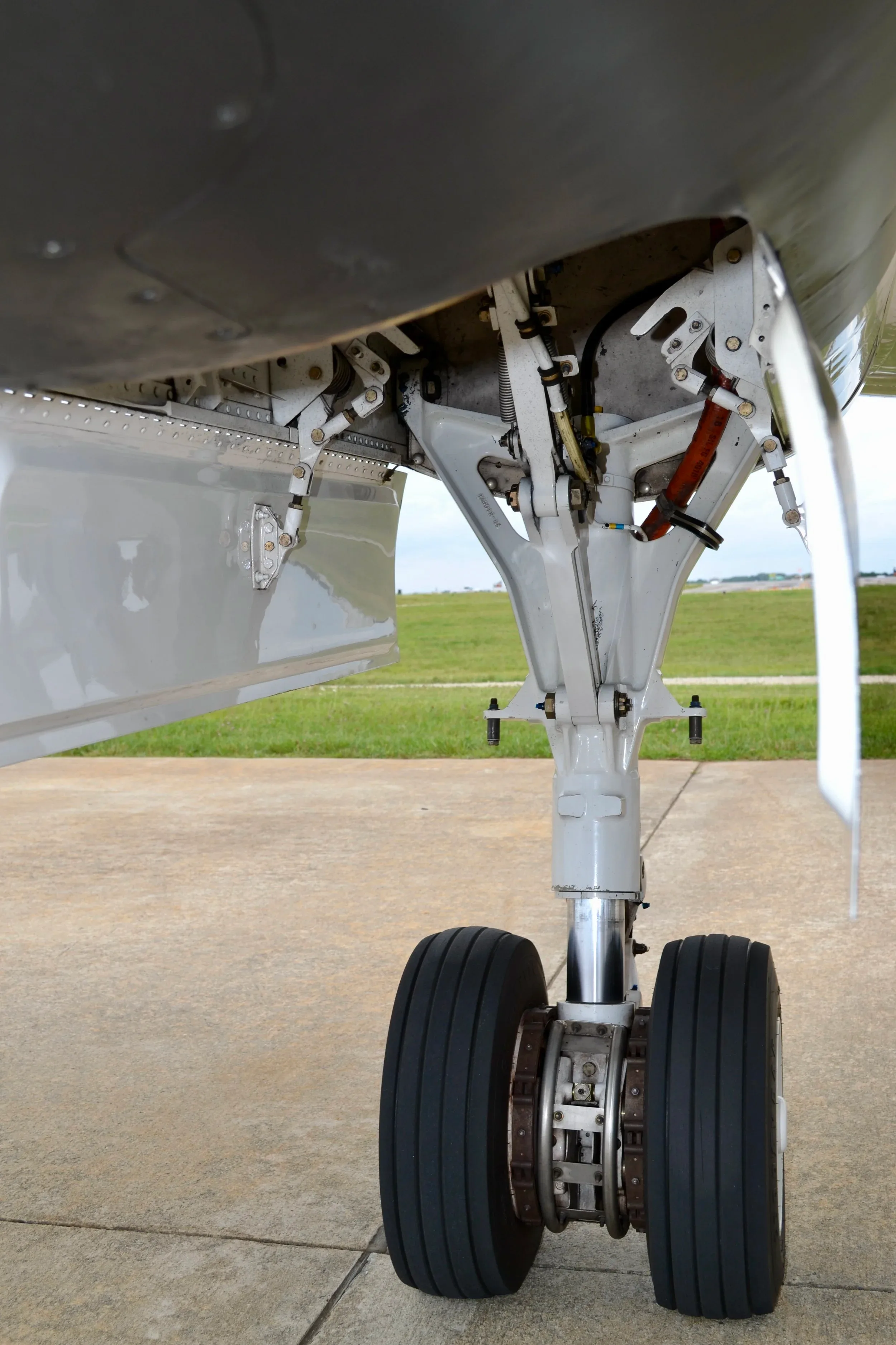Engine detail of a 2012 Beechcraft KING AIR 250 — Carolina Jet.