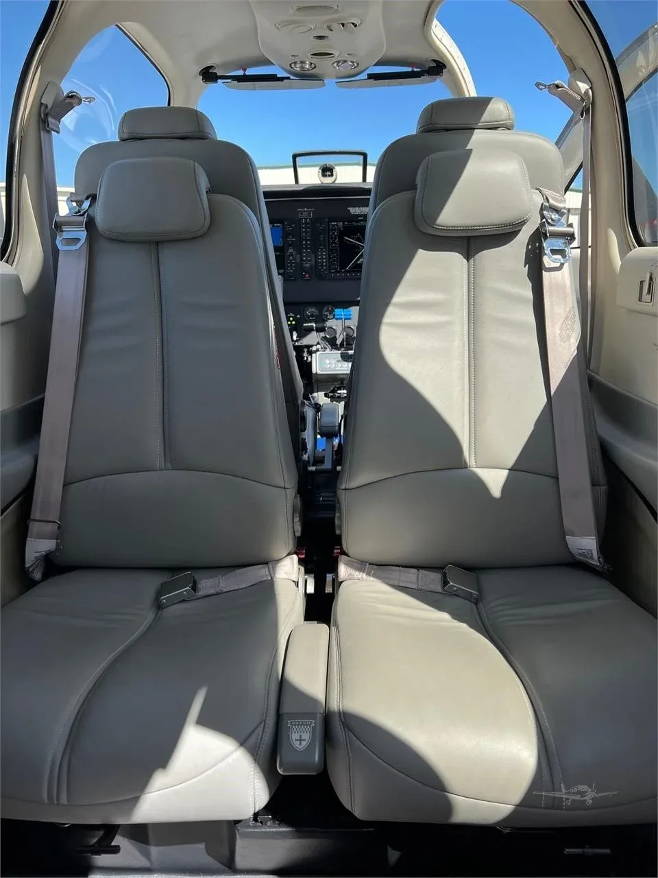Cabin interior of a 2014 Beechcraft G58 Baron — Carolina Jet.